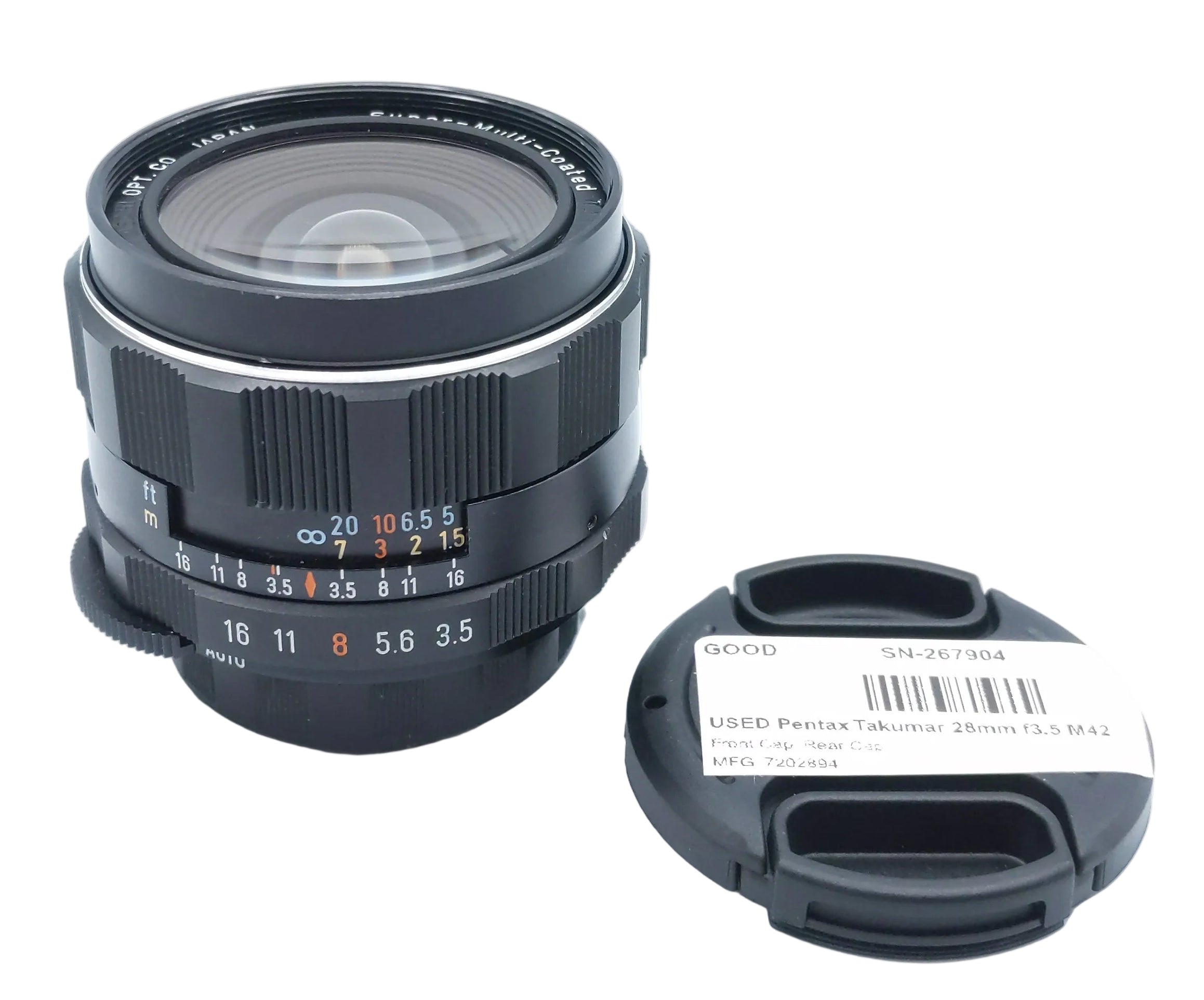 USED Pentax Takumar 28mm f3.5 M42