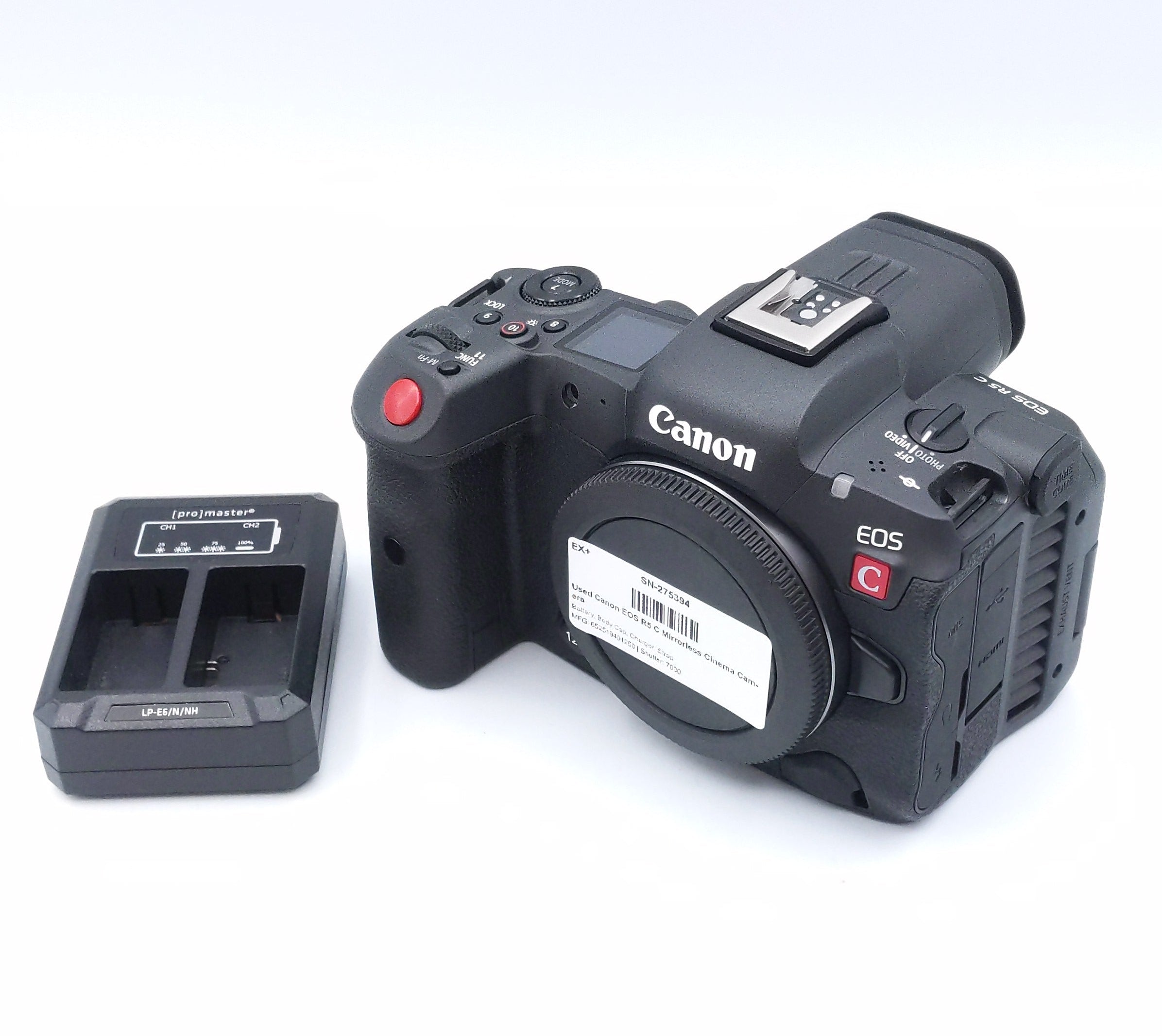 Used Canon EOS R5 C Mirrorless Cinema Camera