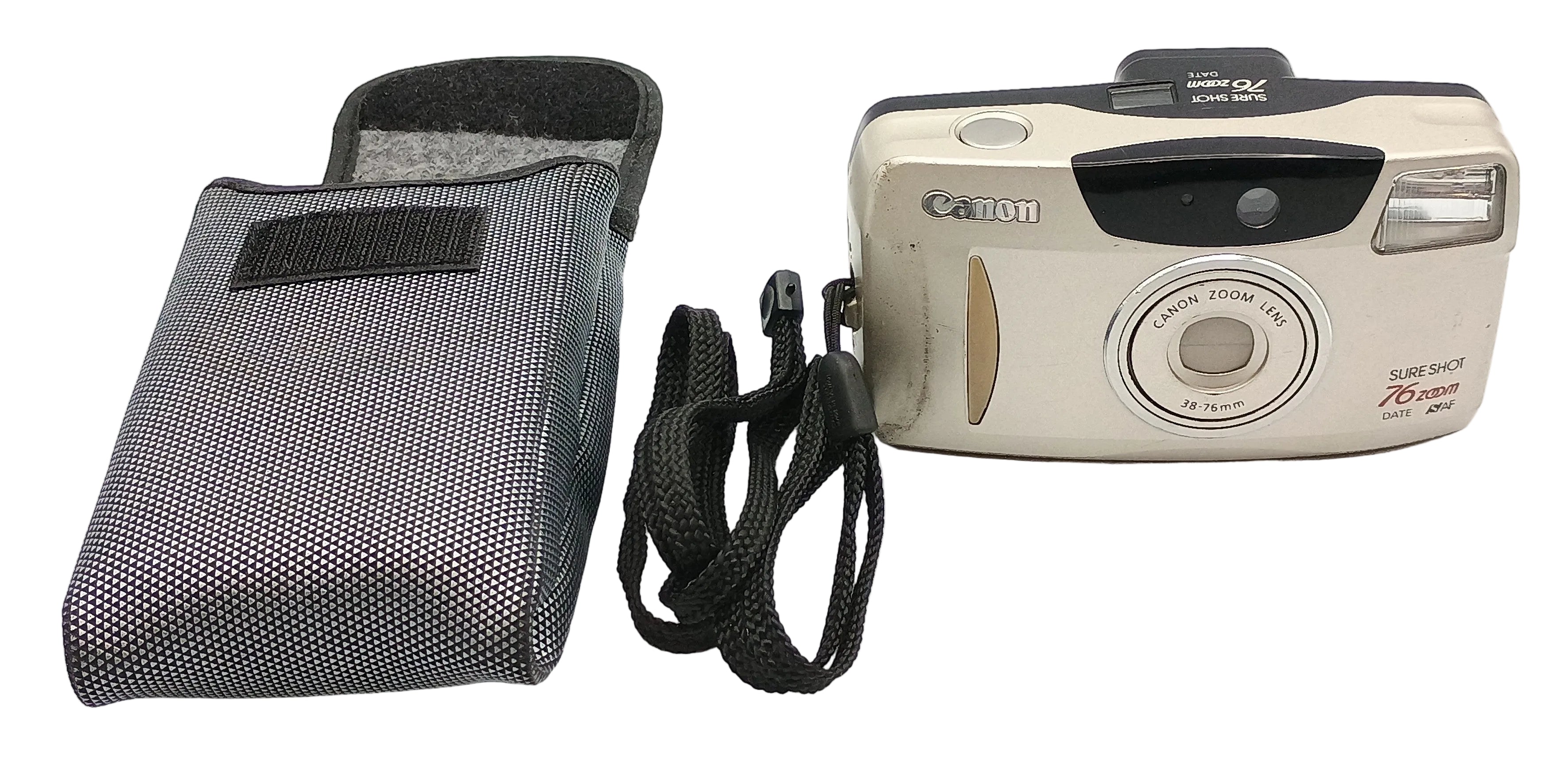 Used Canon Sure Shot 76 Zoom 38-76mm sAF Film Camera