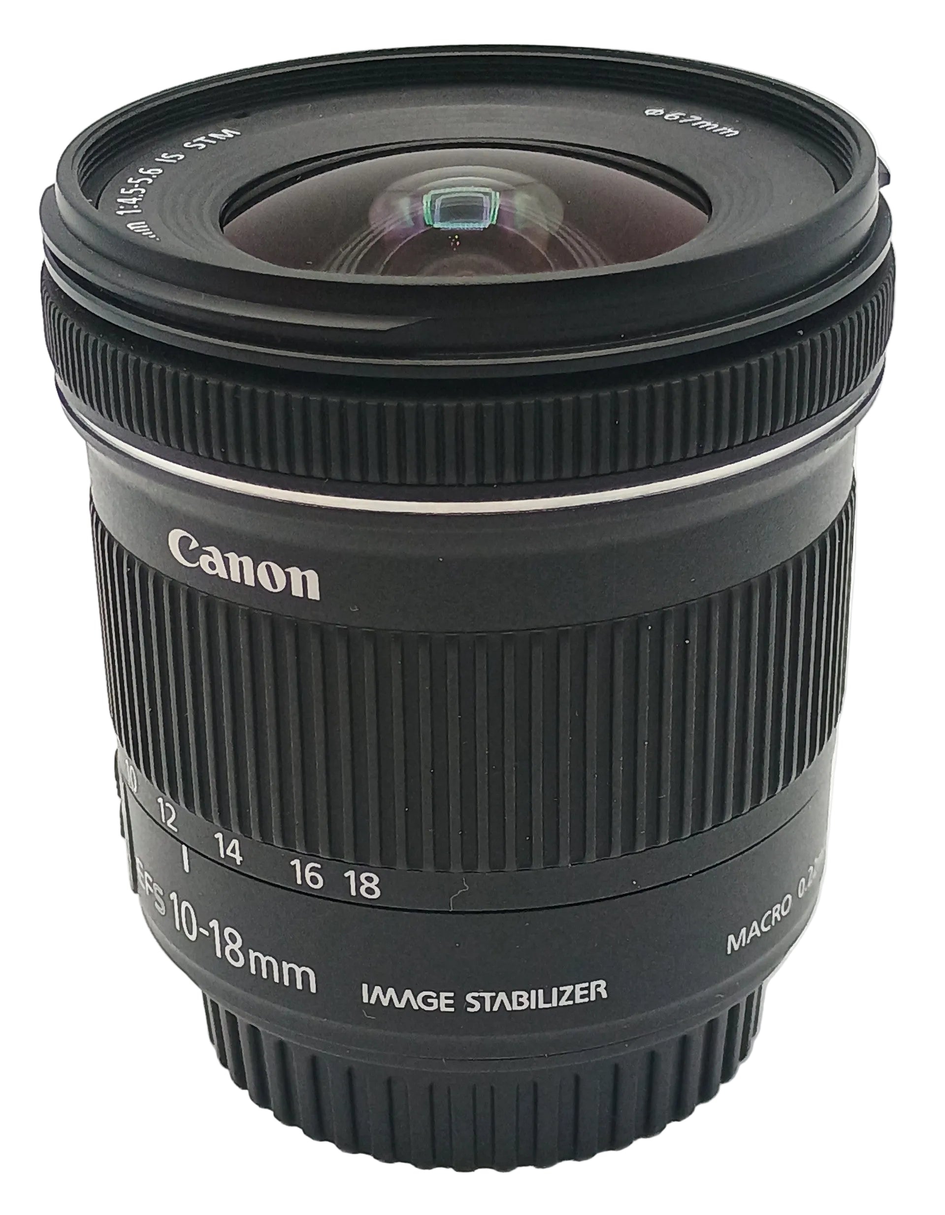 USED Canon EF-S 10-18mm f4.5-5.6 IS STM Lens