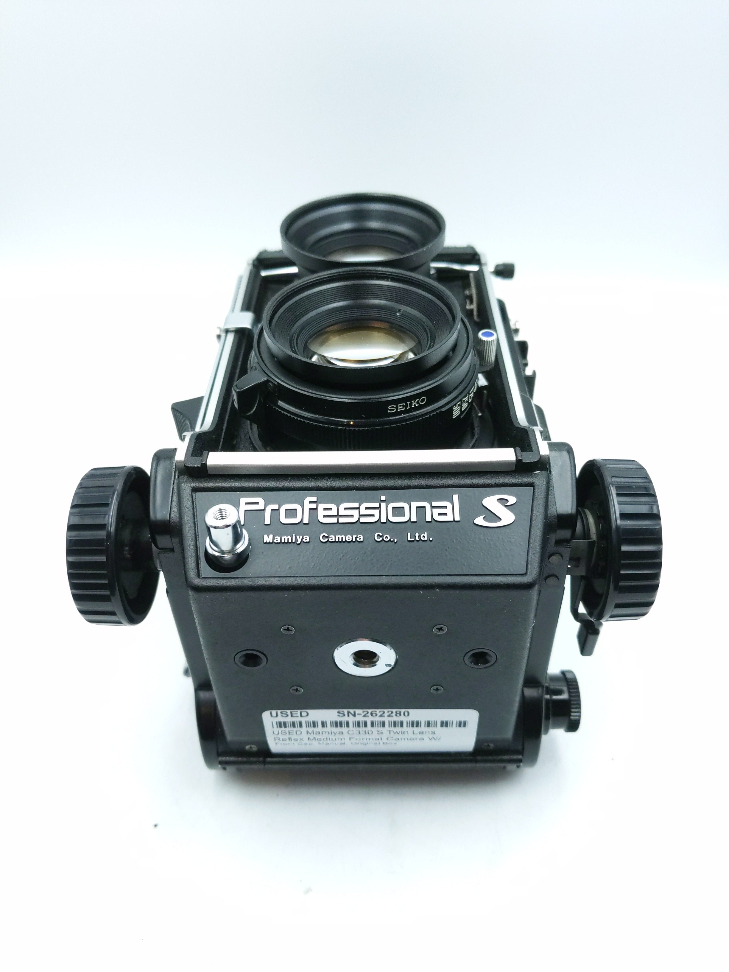 USED Mamiya C330 S Twin Lens Reflex Medium Format Camera W/ 80mm F2.8 Sekor S Lens