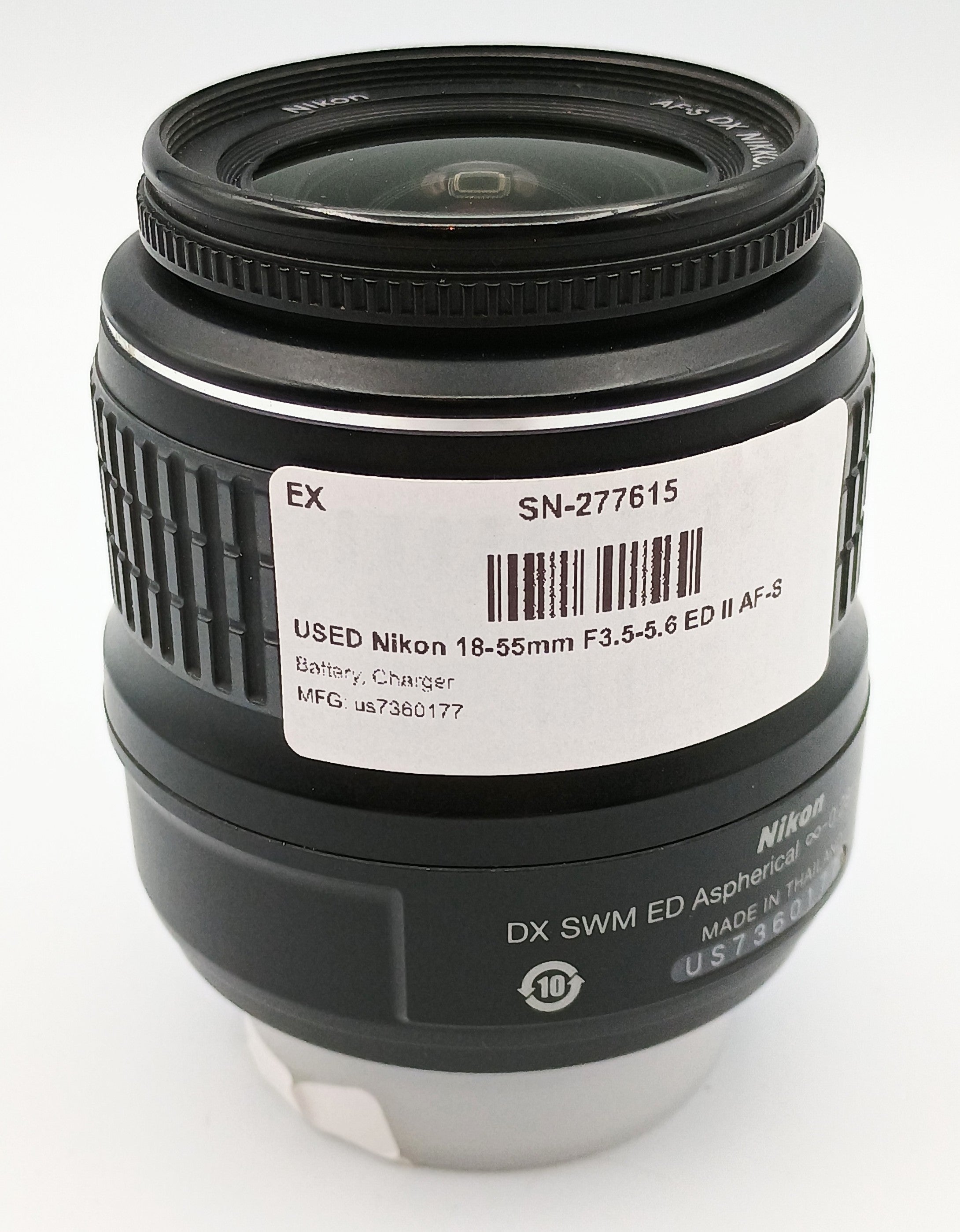USED Nikon 18-55mm F3.5-5.6 ED II AF-S