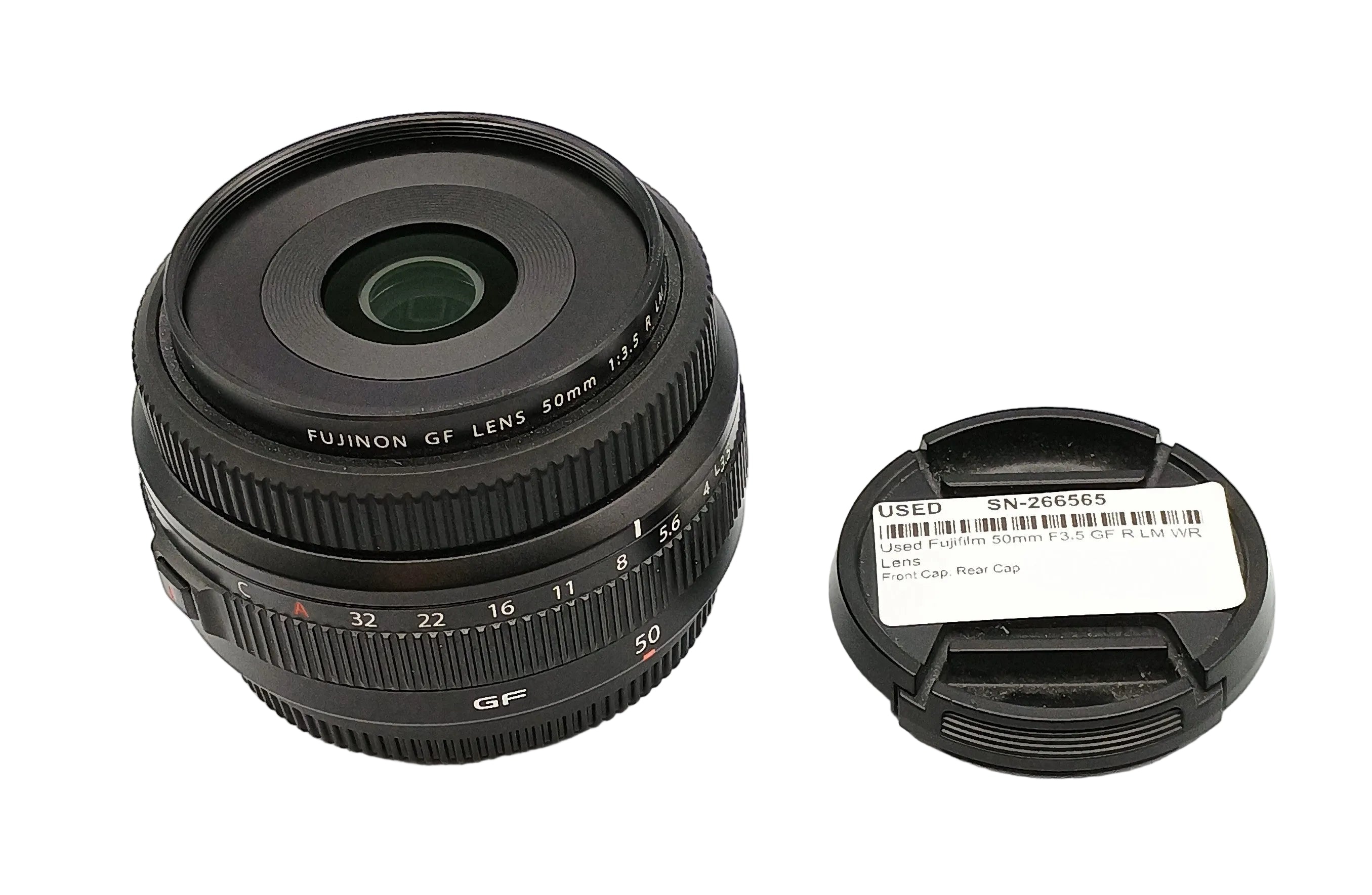 Used Fujifilm 50mm F3.5 GF R LM WR Lens