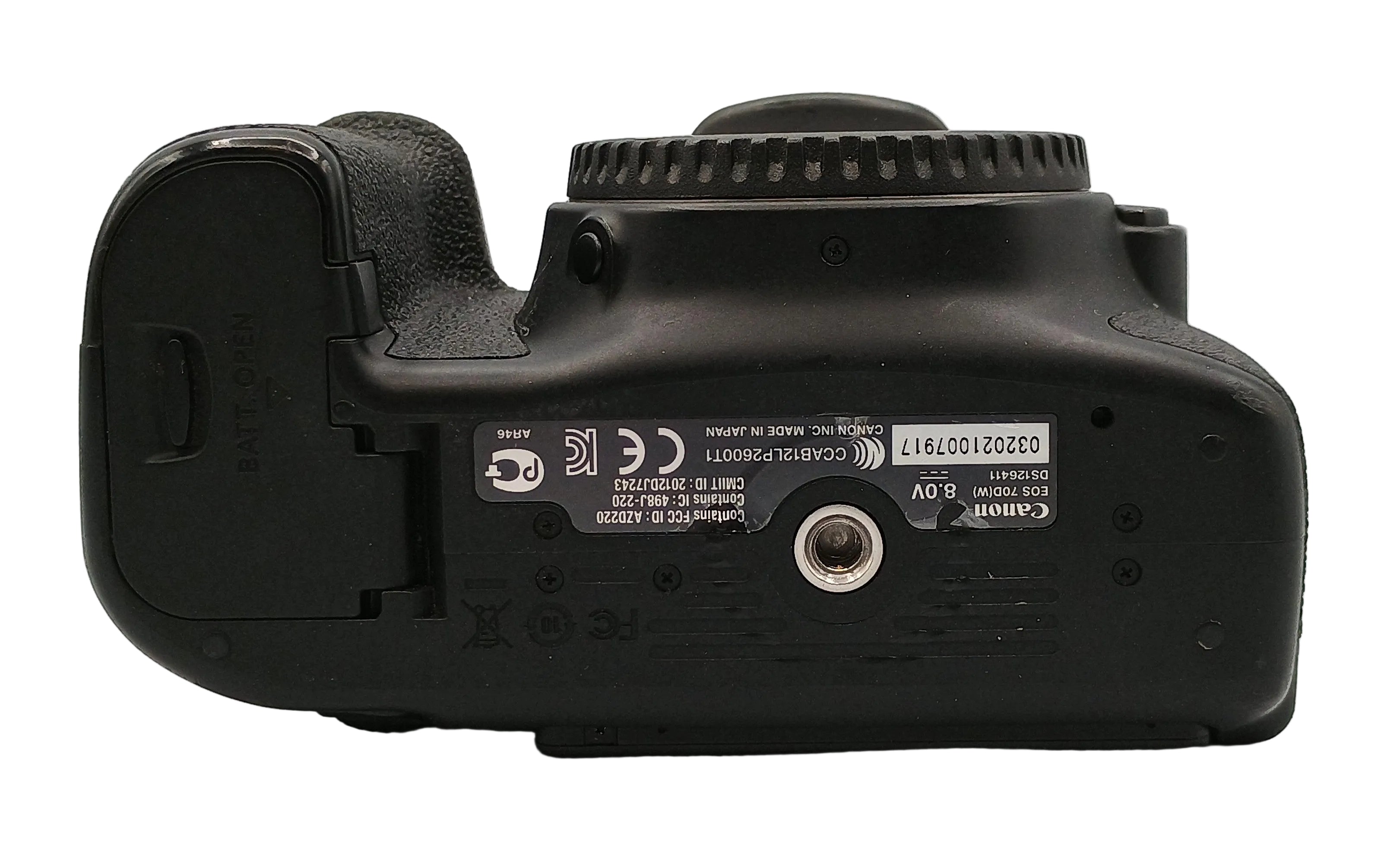 USED Canon EOS 70D DSLR Camera Body