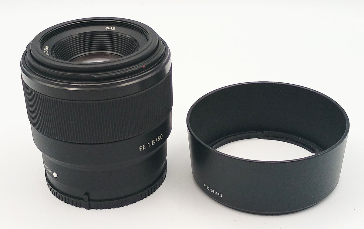 Used Sony 50mm f1.8 FE Lens