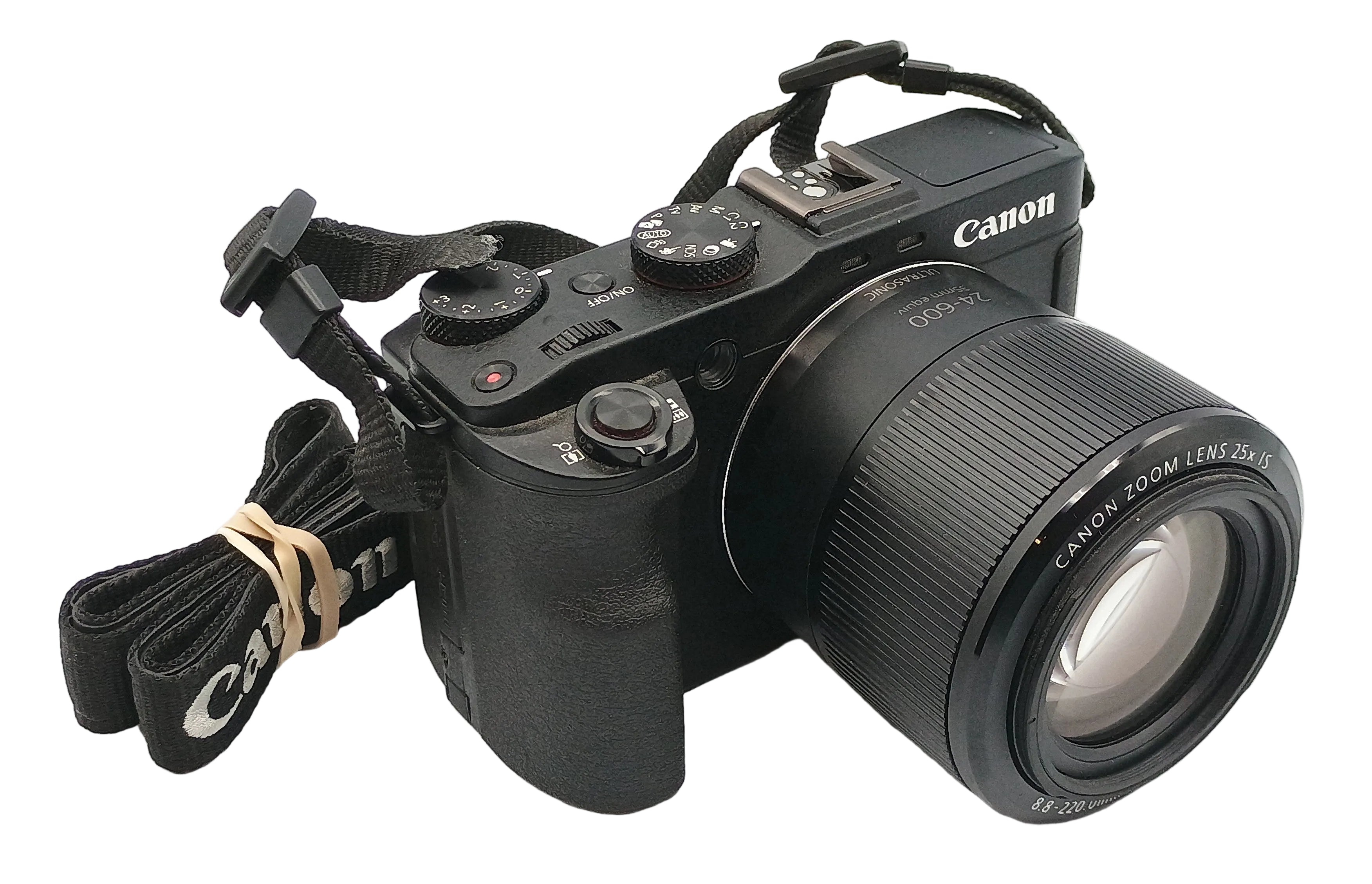 USED Canon PowerShot G3X Digital Camera with EVF-DC1 viewfinder