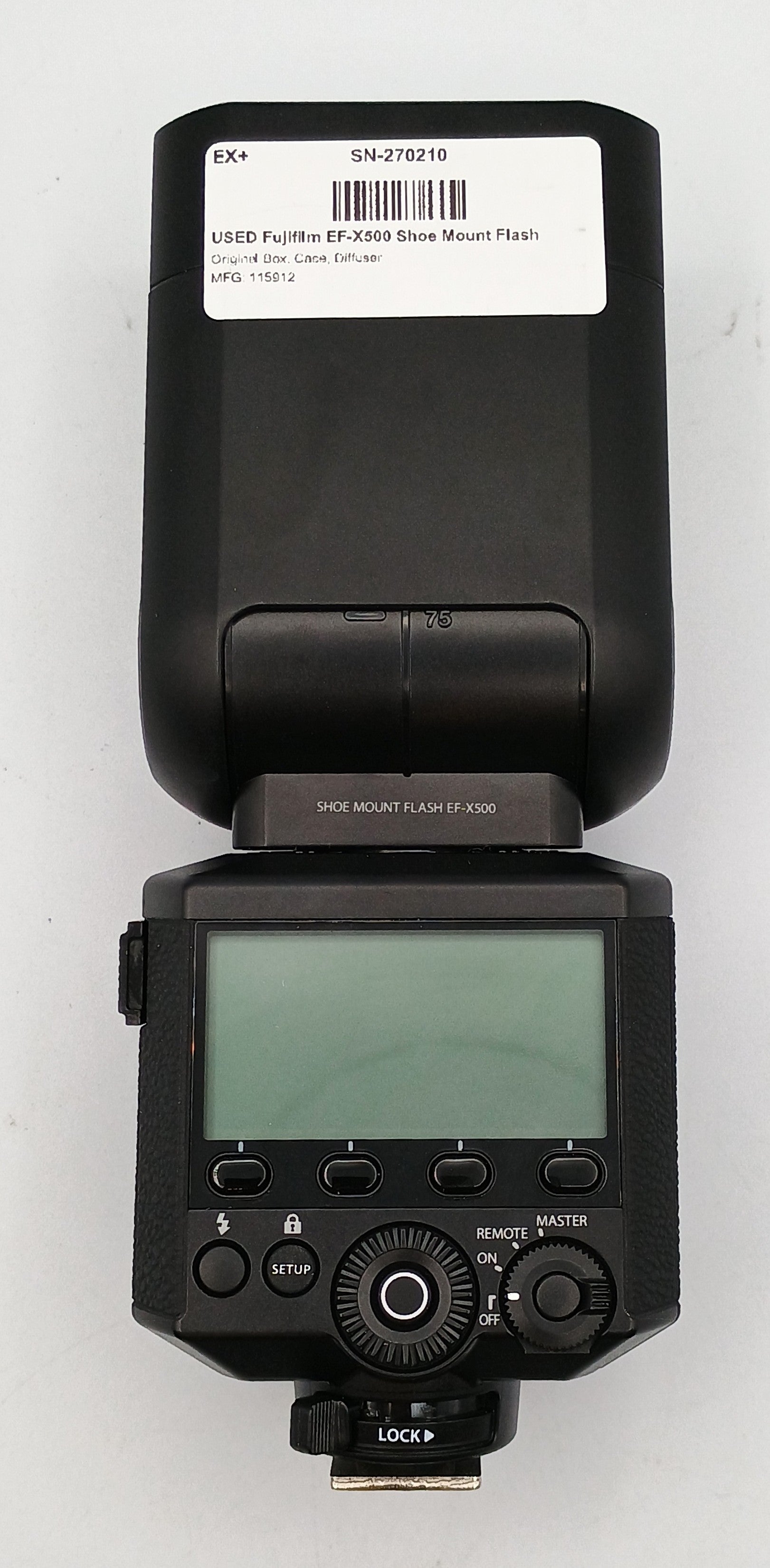 USED Fujifilm EF-X500 Shoe Mount Flash