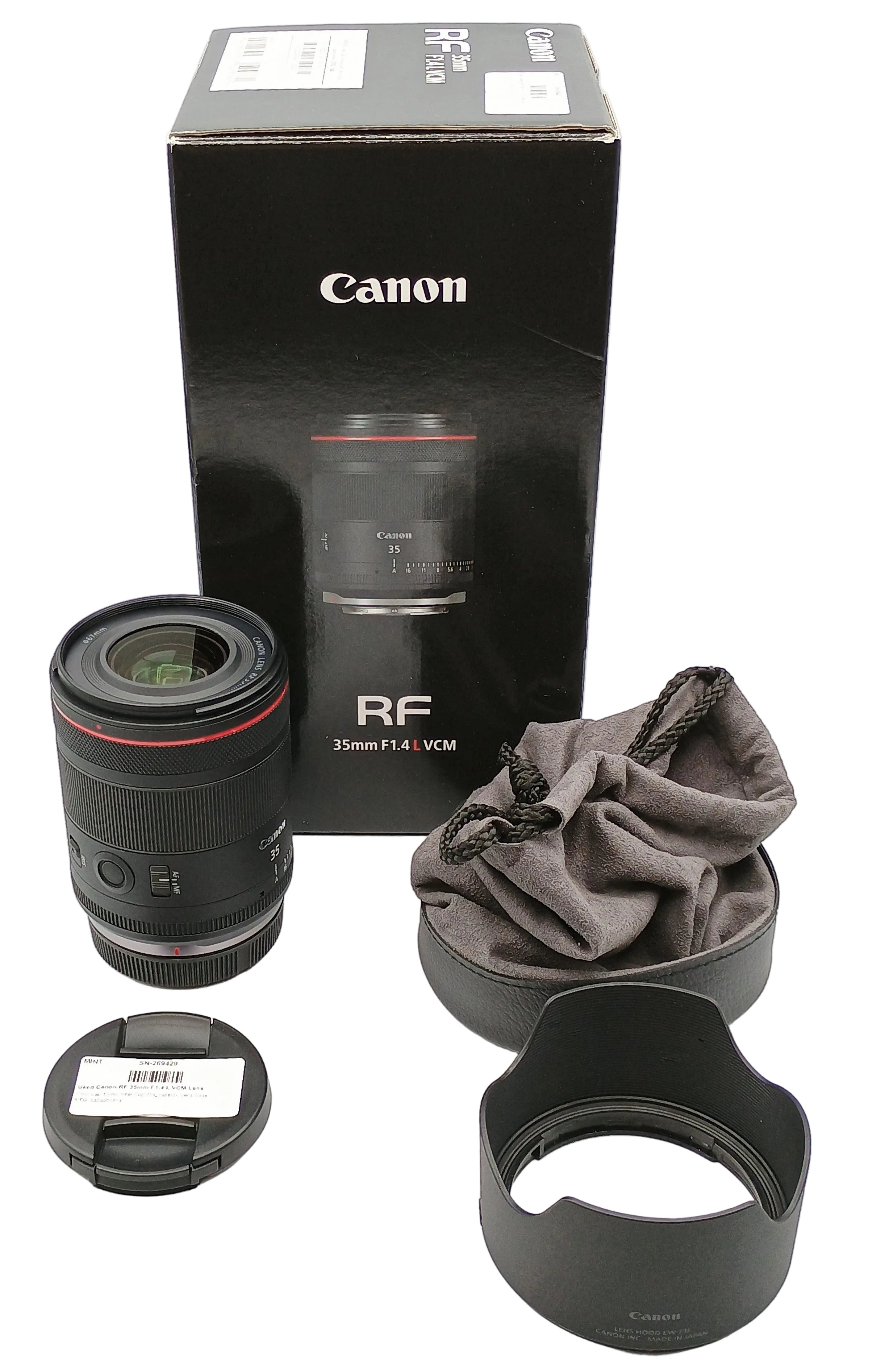 Used Canon RF 35mm F1.4 L VCM Lens