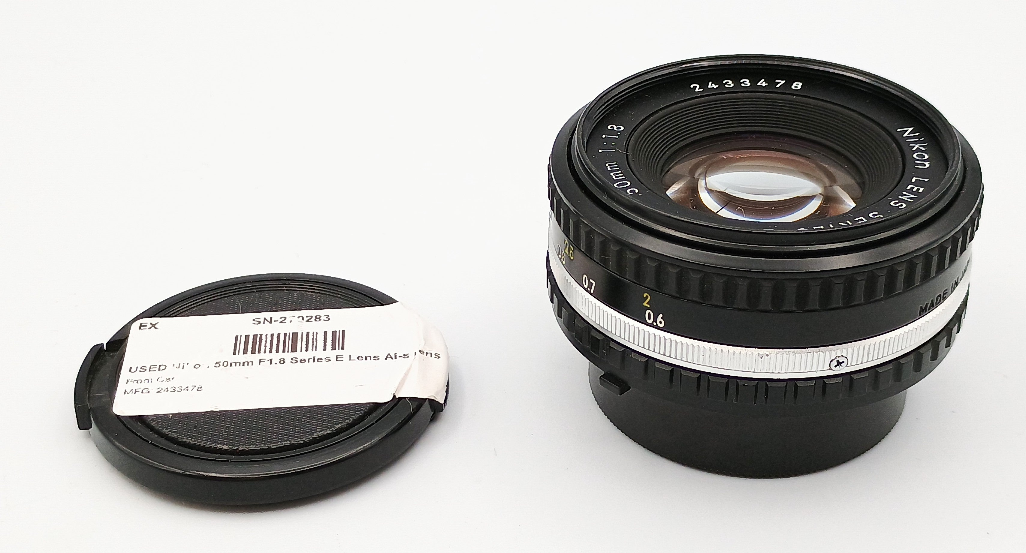 USED Nikon 50mm F1.8 Series E Lens Ai-s Lens