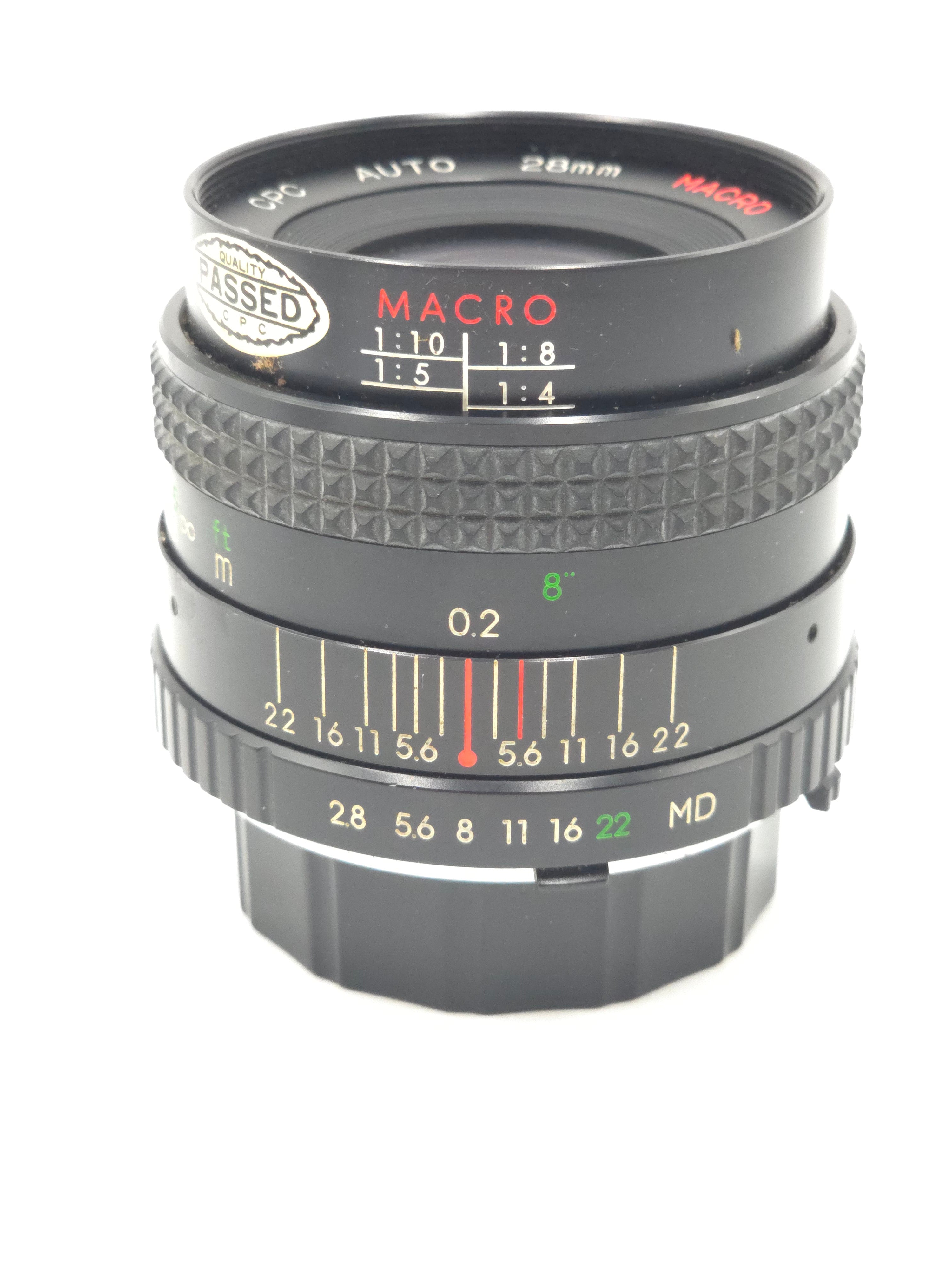 Used CPC 28mm f2.8 Macro CCT (Min-MC) Lens