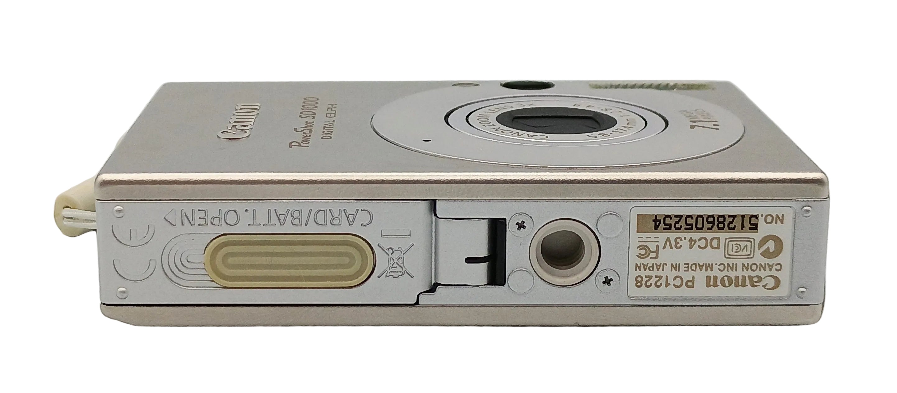 Used Canon Powershot SD1000 Digital Point and Shoot Camera