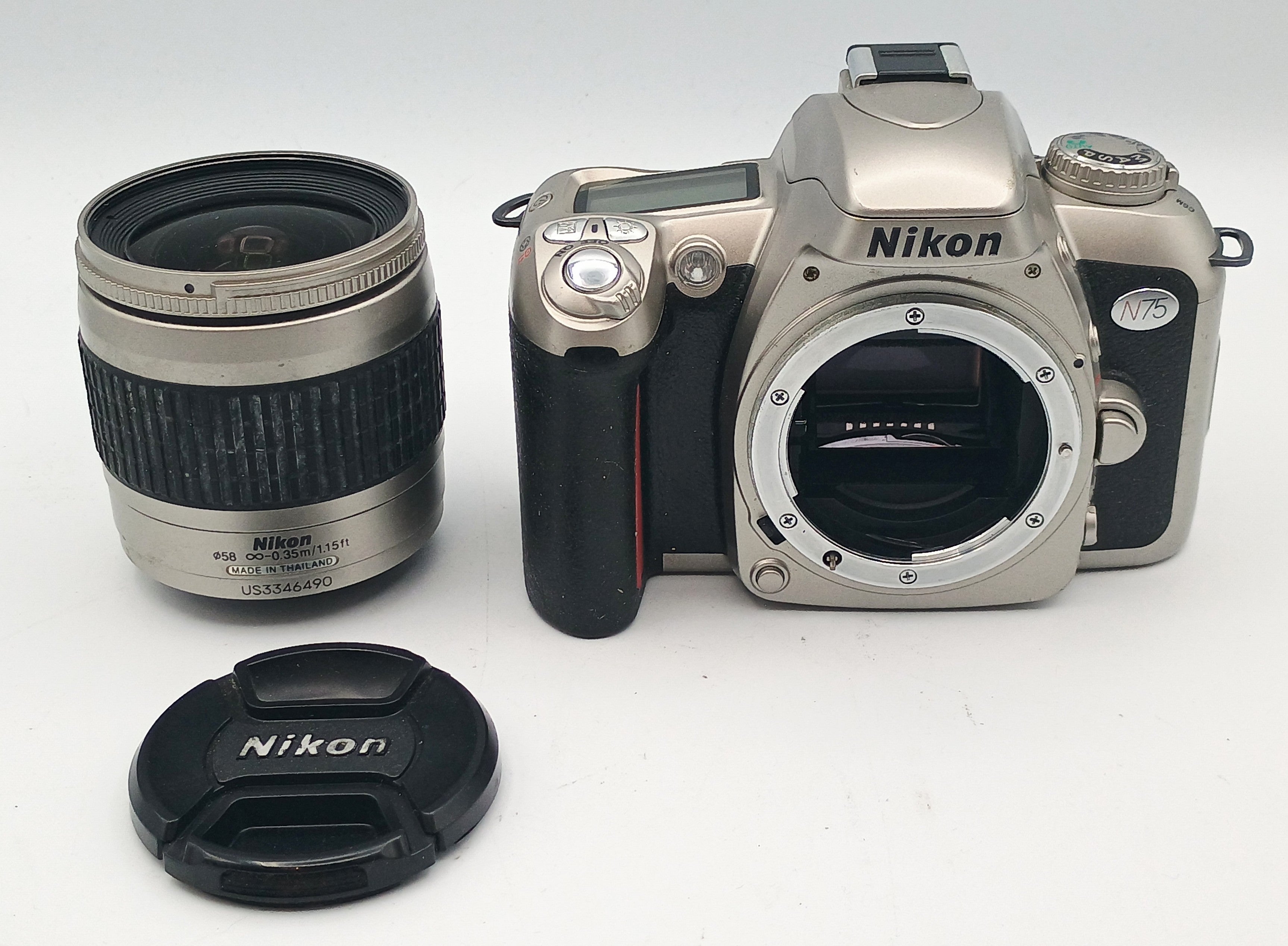 Used Nikon N75 35mm Film SLR Camera with 28-70mm Lens