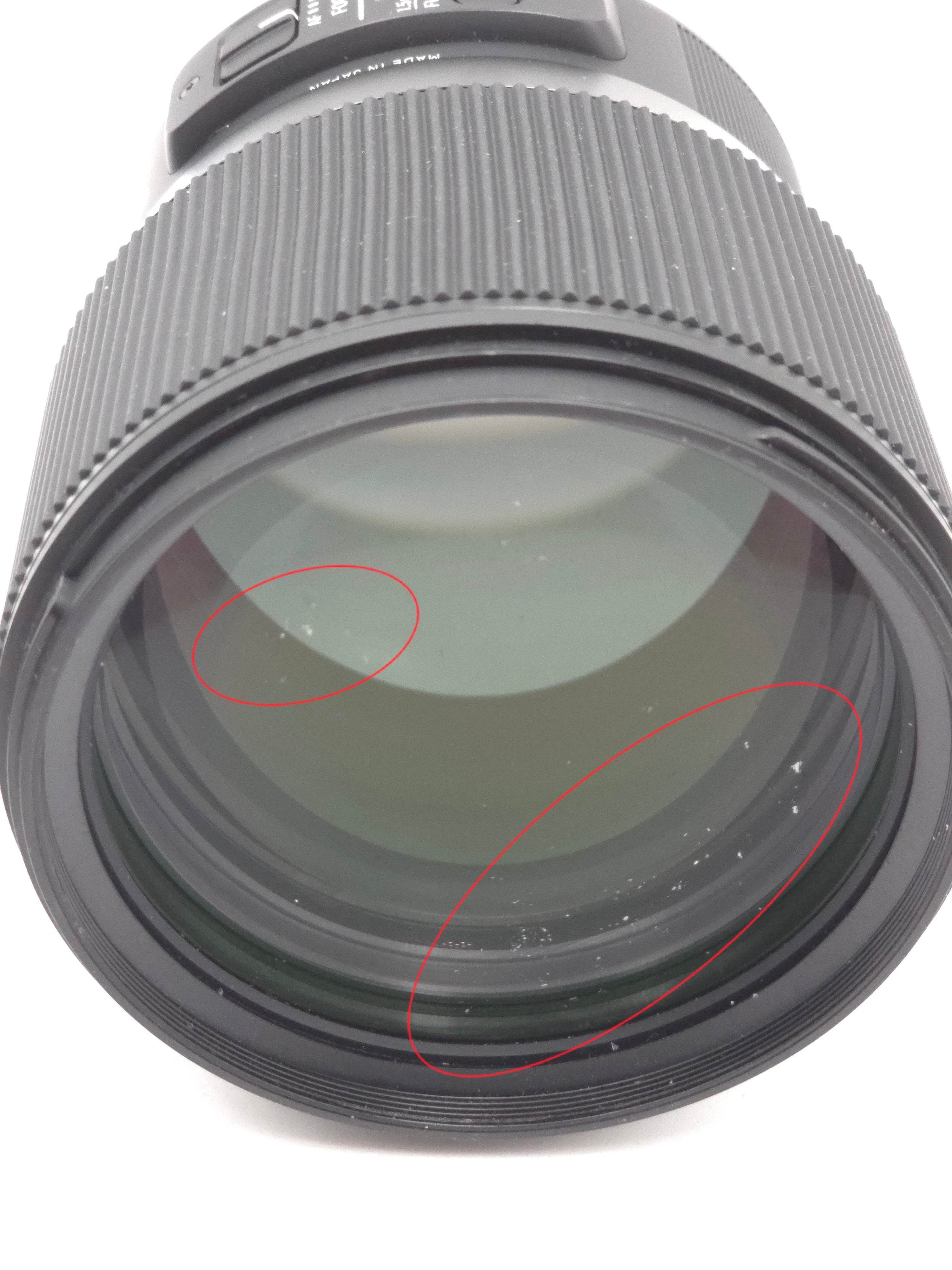 USED Sigma 135mm f1.8 DG HSM Art Lens for NIKON