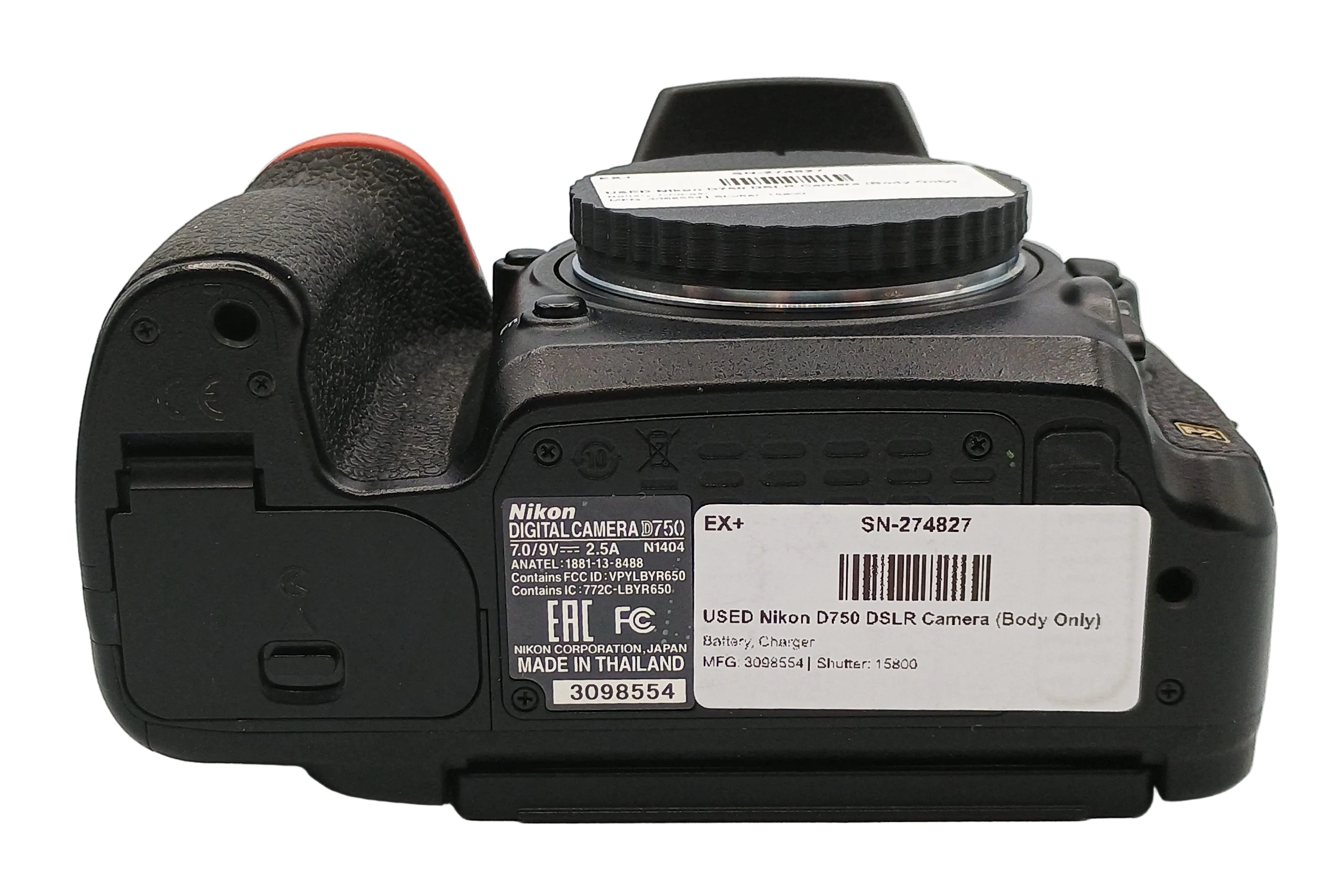 USED Nikon D750 DSLR Camera (Body Only)