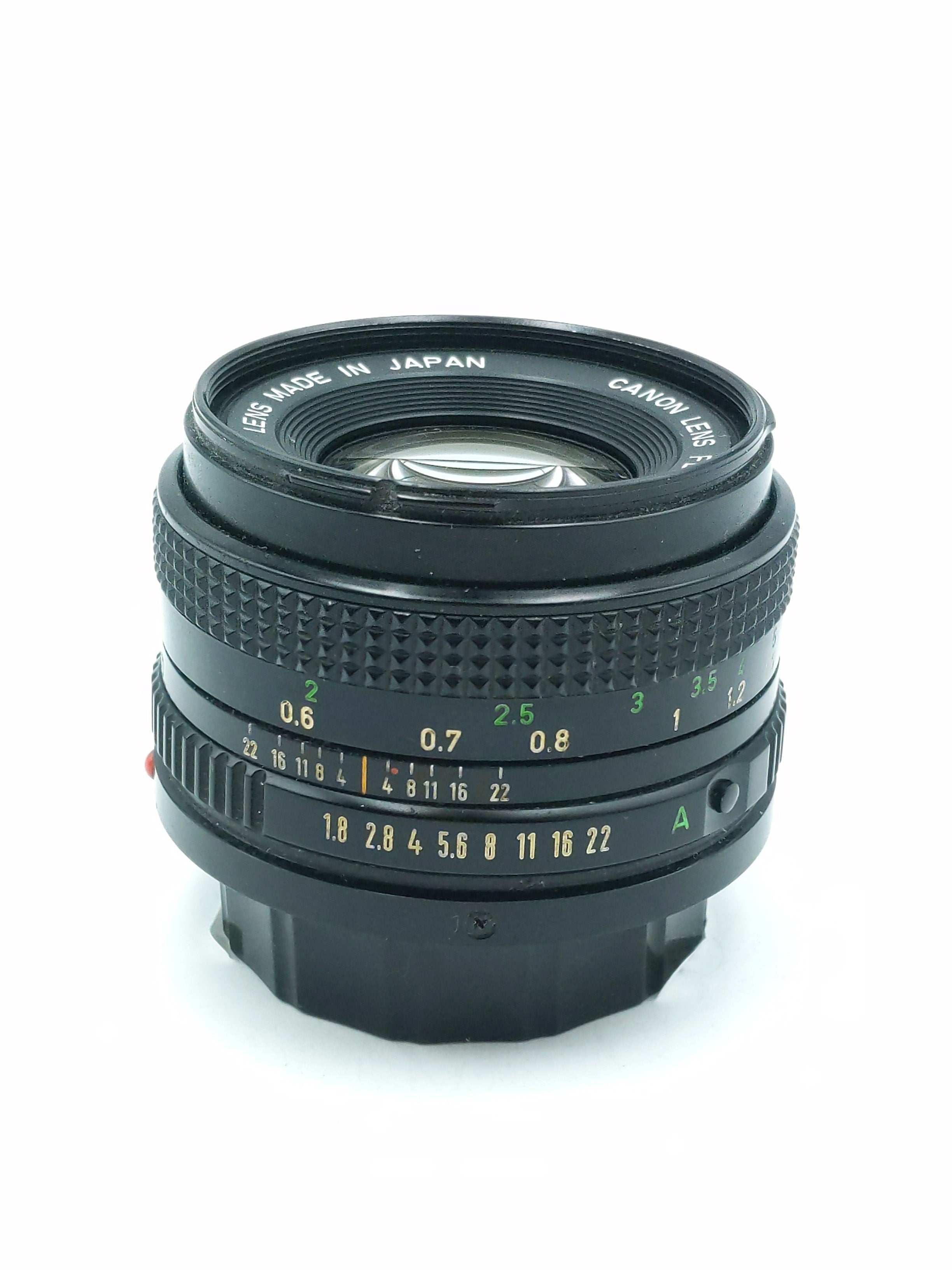 Used Canon 50mm f1.8 FD