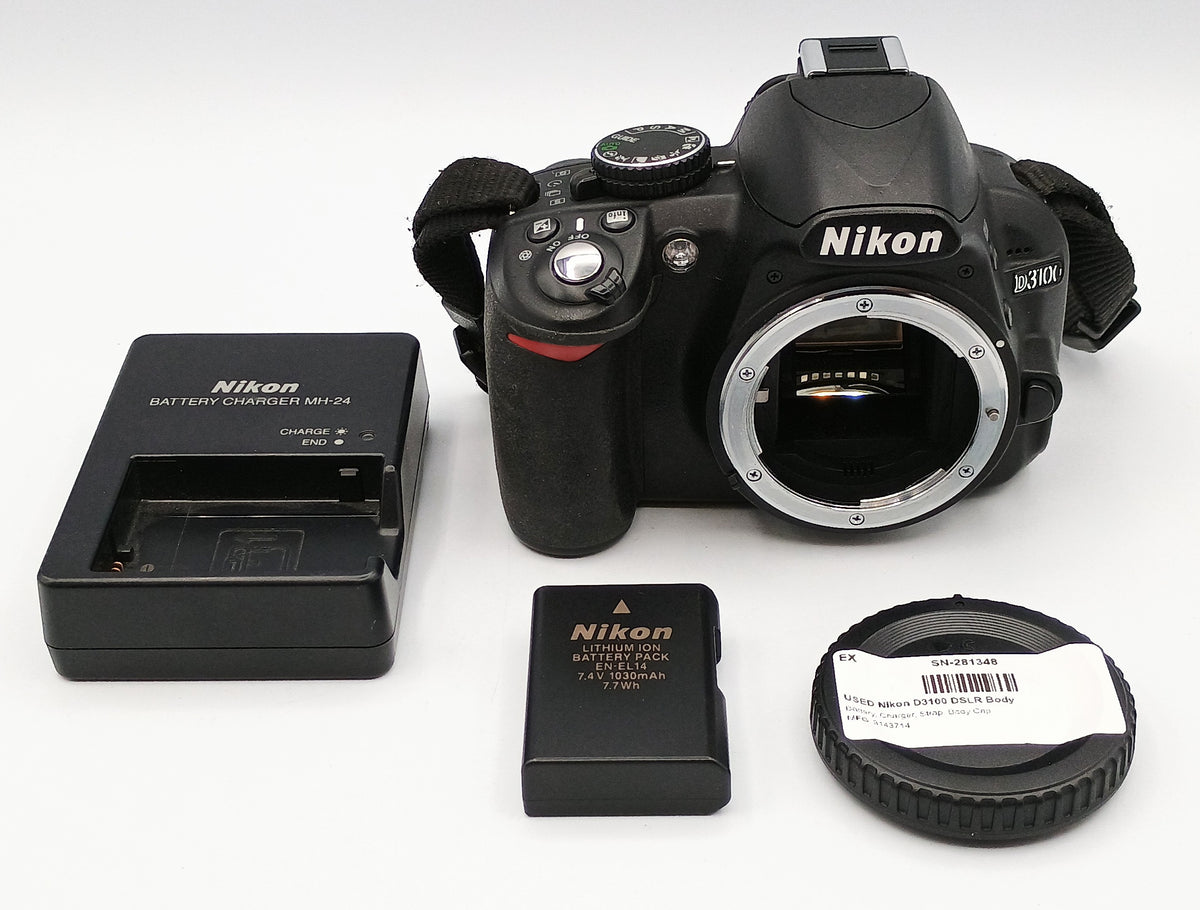 USED Nikon D3100 DSLR Body