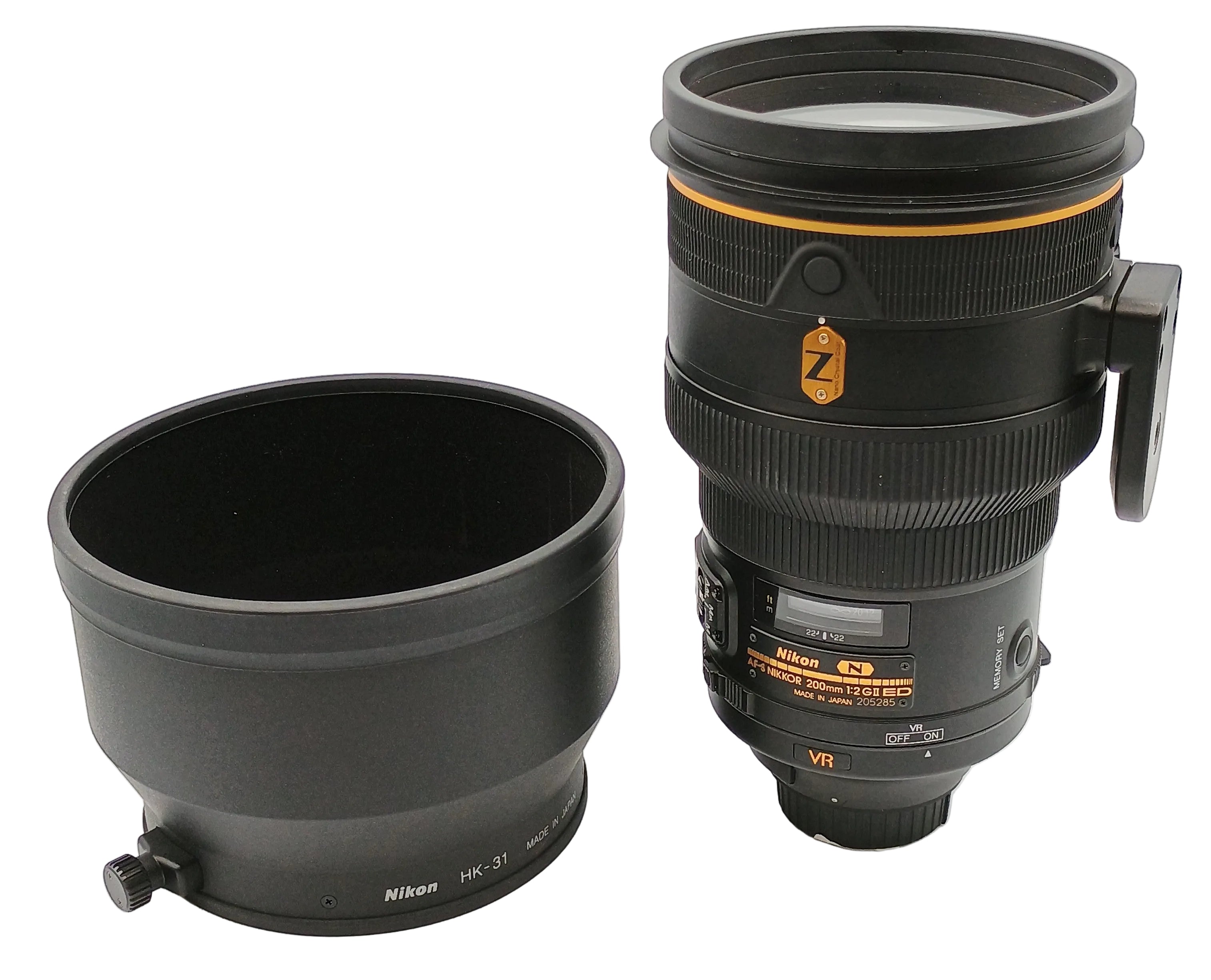 USED Nikon 200mm F2 AF-S ED VR II Lens
