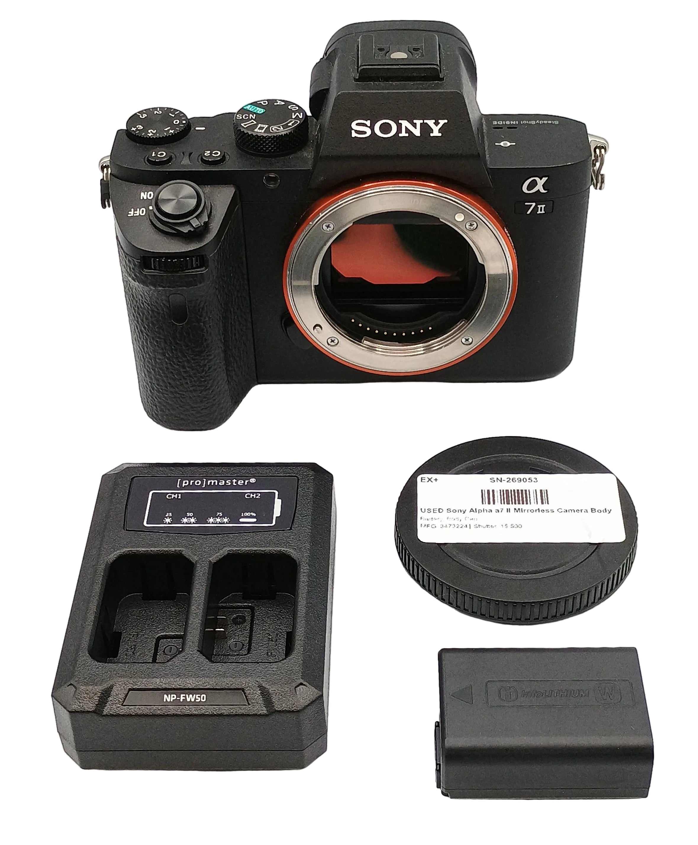 USED Sony Alpha a7 II Mirrorless Camera Body
