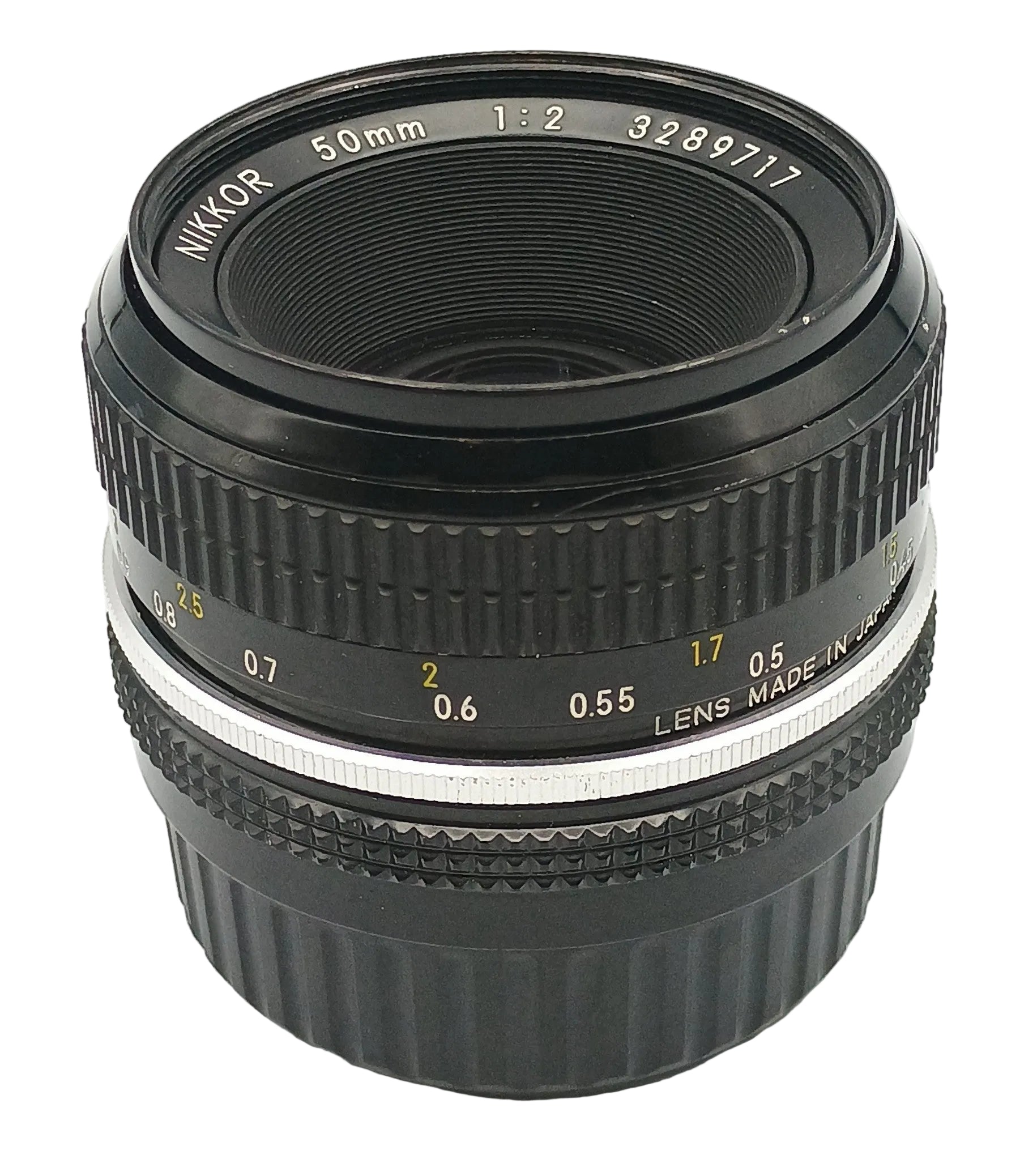 Used Nikon 50mm f2 non-ai F-mount Manual Focus Lens