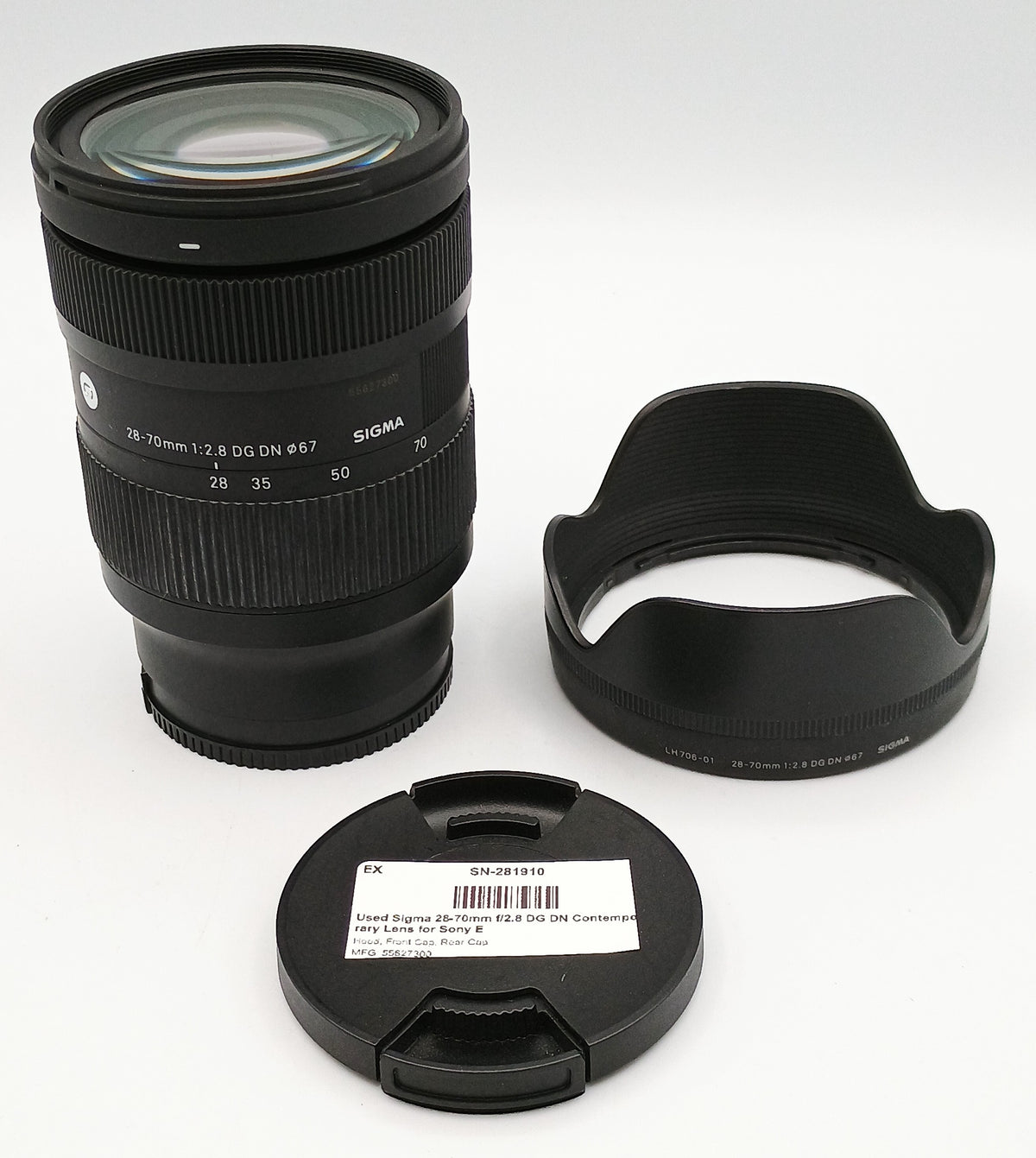 Used Sigma 28-70mm f/2.8 DG DN Contemporary Lens for Sony E