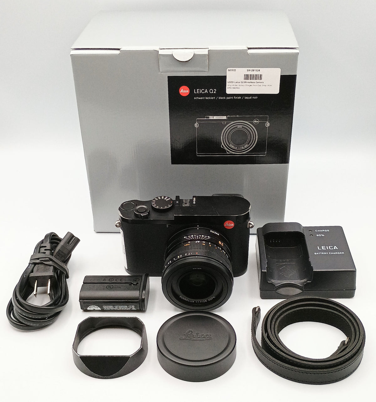 USED Leica Q2 Mirrorless Camera