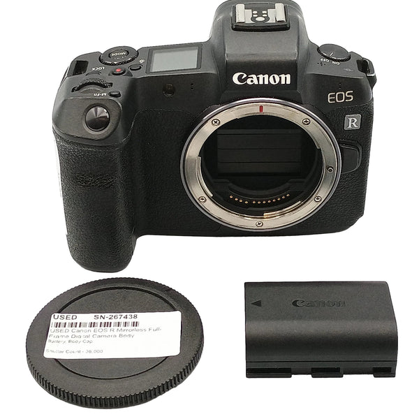 USED Canon EOS R Mirrorless Full-Frame Digital Camera Body