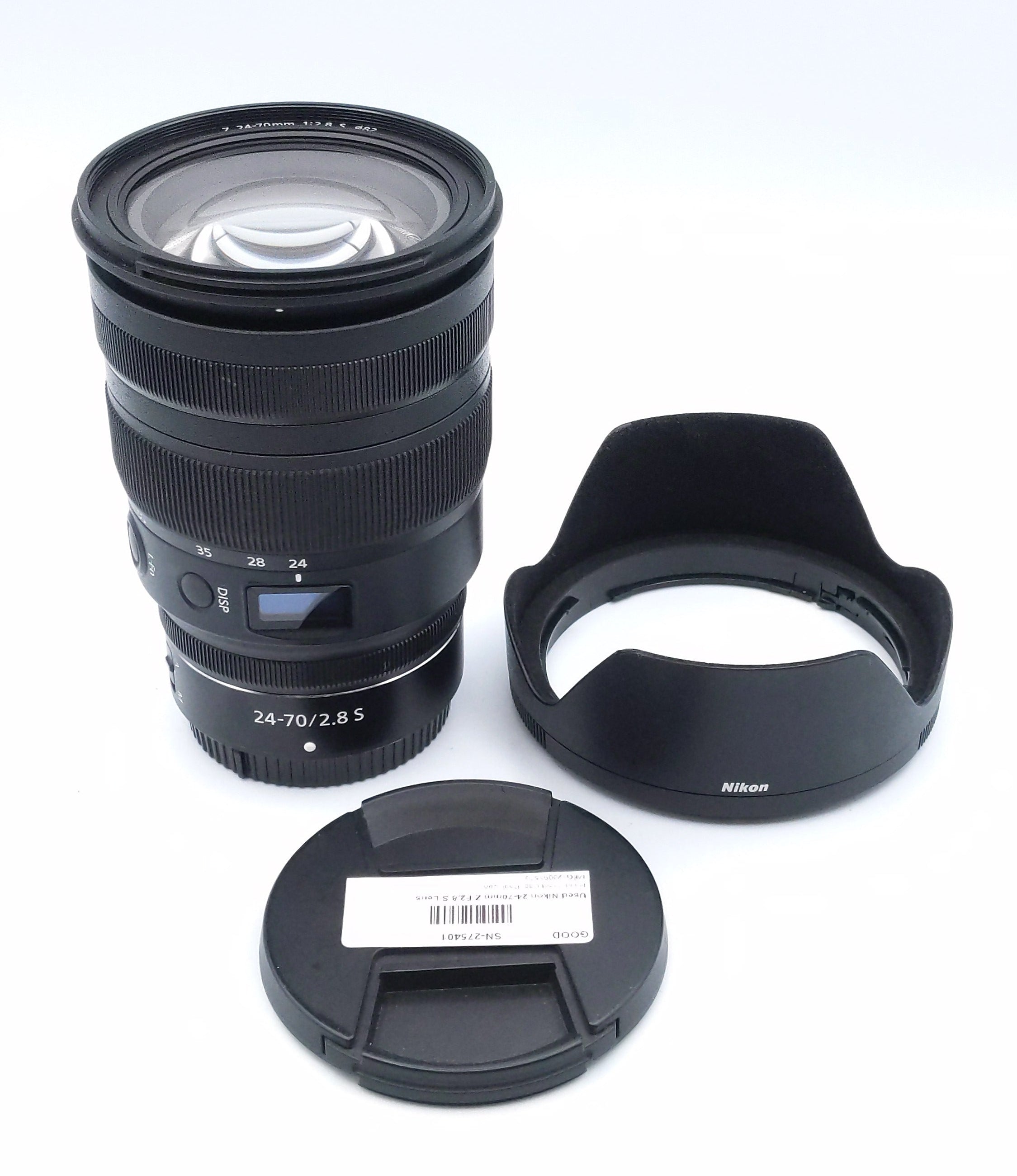 Used Nikon 24-70mm Z F2.8 S Lens