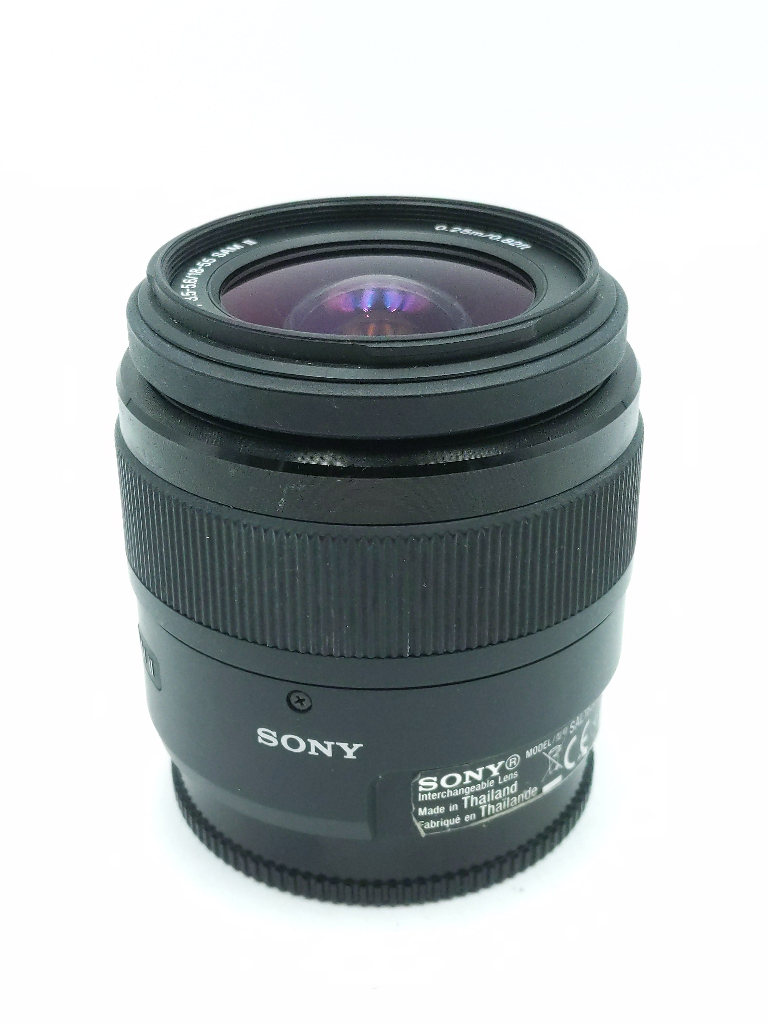 USED Sony DT 18-55mm F3.5-5.6 SAM II Lens (A Mount)