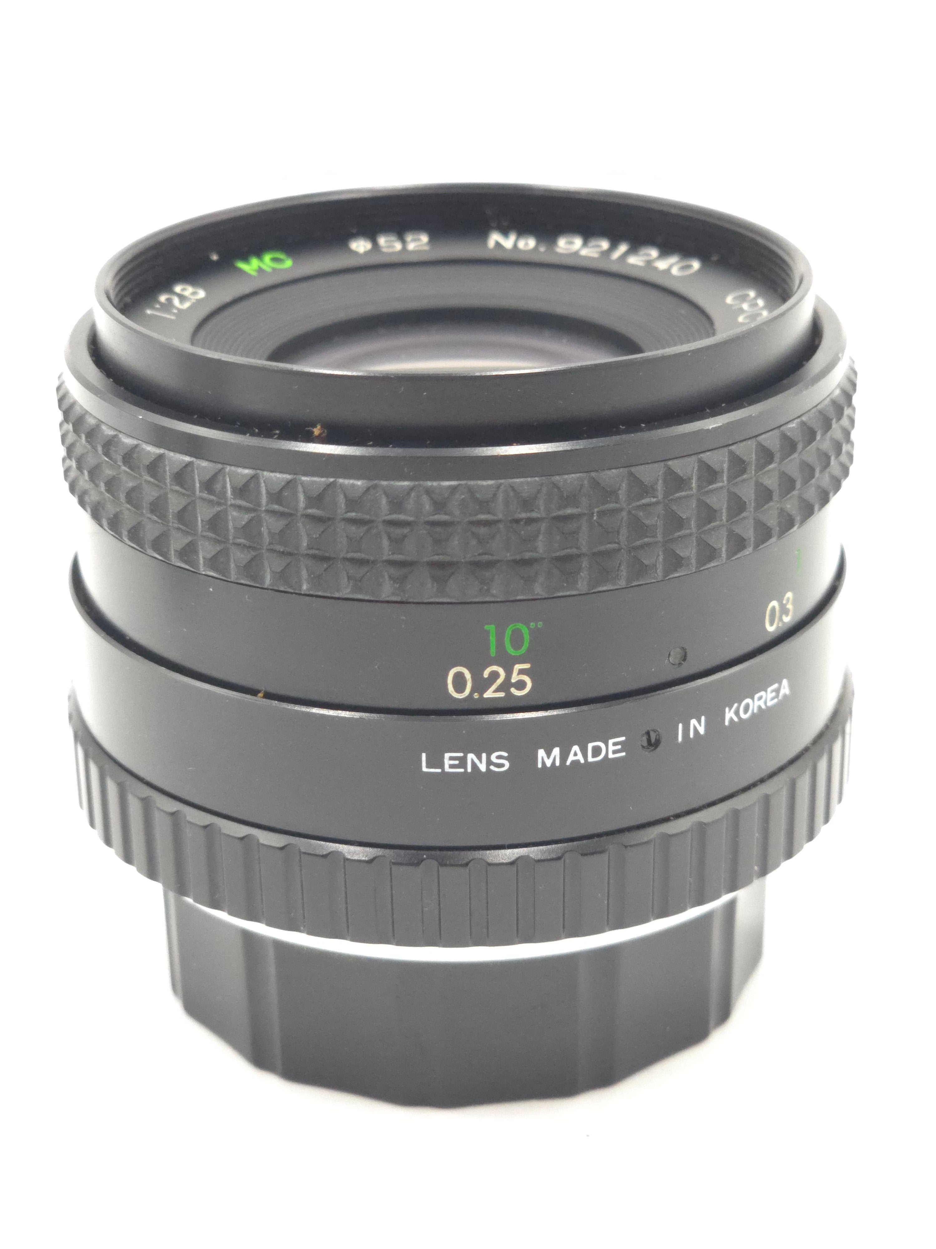 Used CPC 28mm f2.8 Macro CCT (Min-MC) Lens