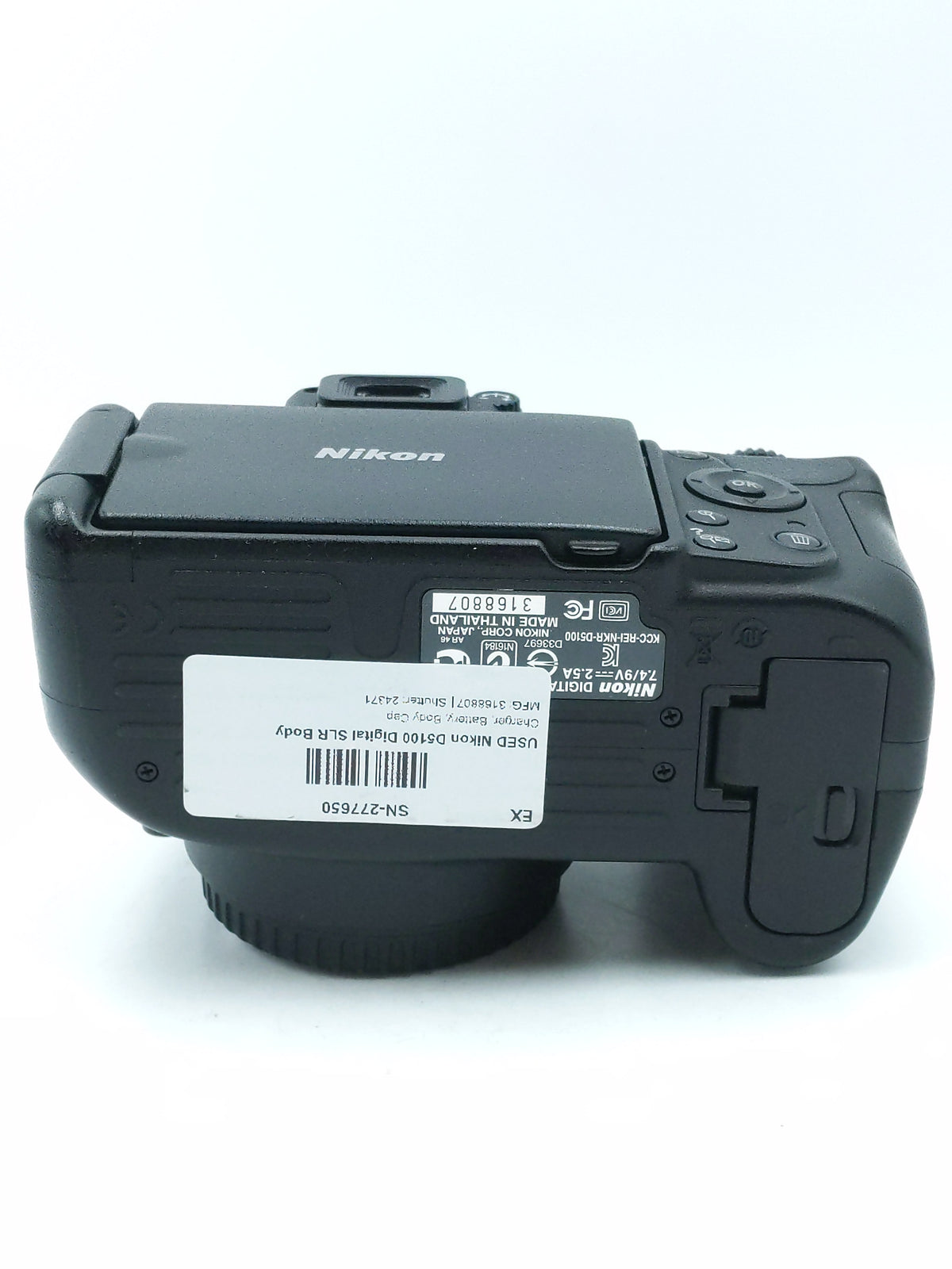 USED Nikon D5100 Digital SLR Body