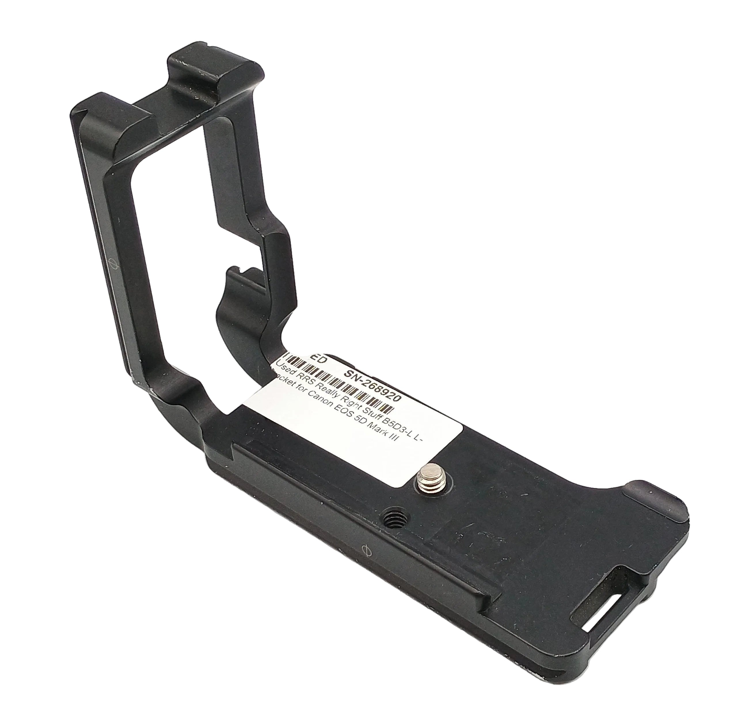 Used RRS Really Right Stuff B5D3-L L-Bracket for Canon EOS 5D Mark III