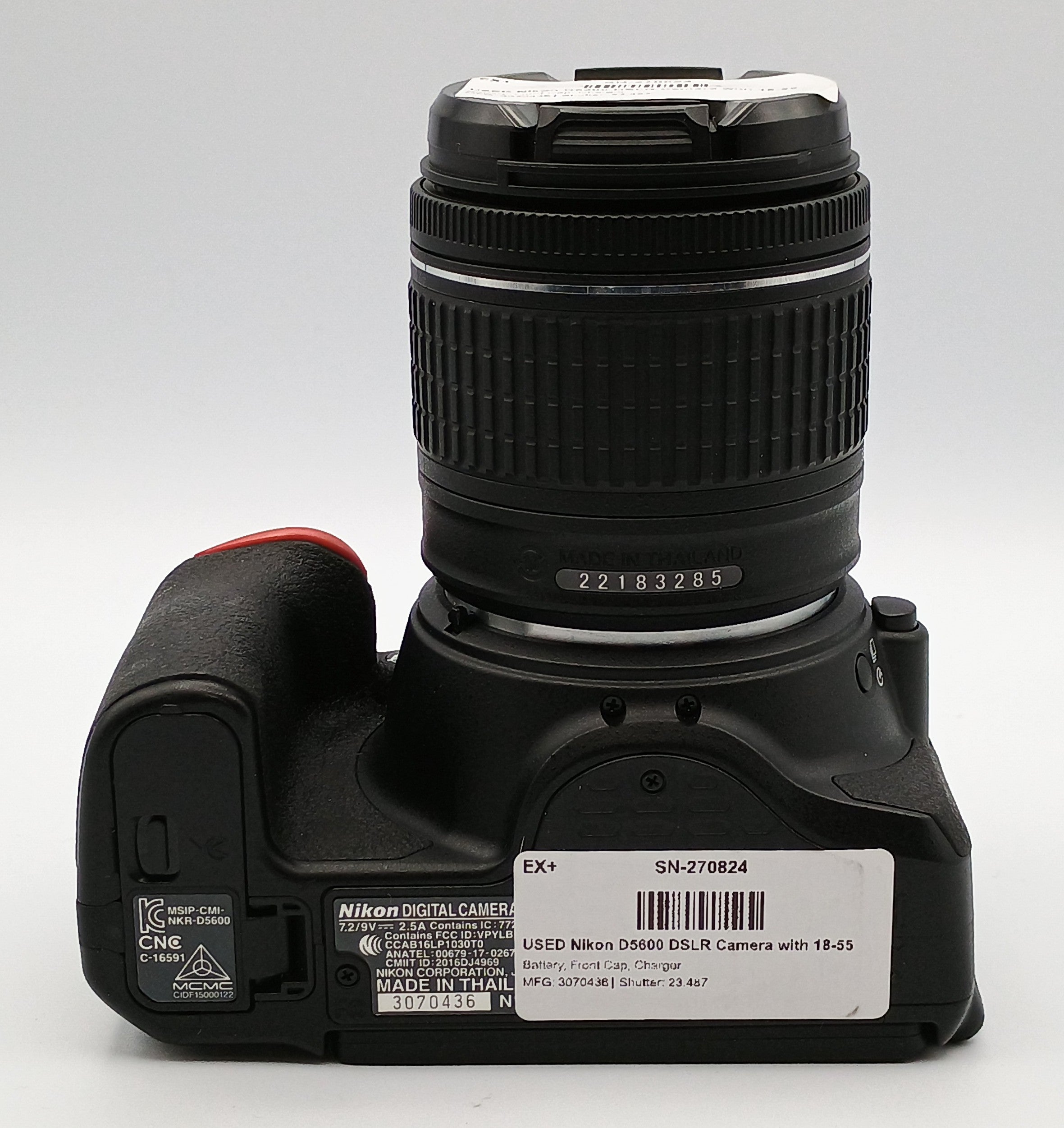 USED Nikon D5600 DSLR Camera with 18-55