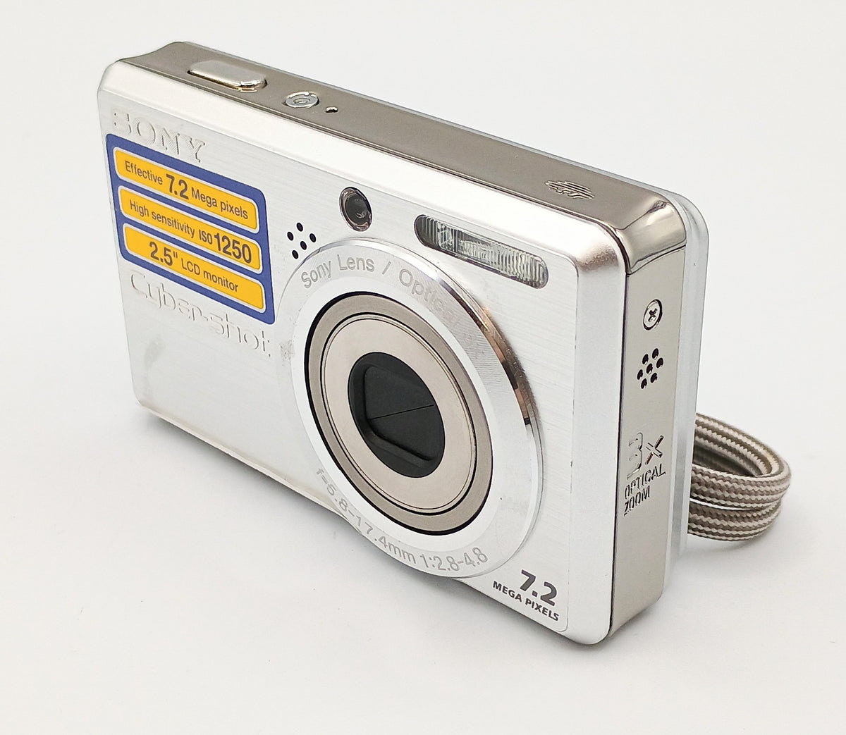 USED Sony Cyber-Shot S750 with Case and 4gb Card
