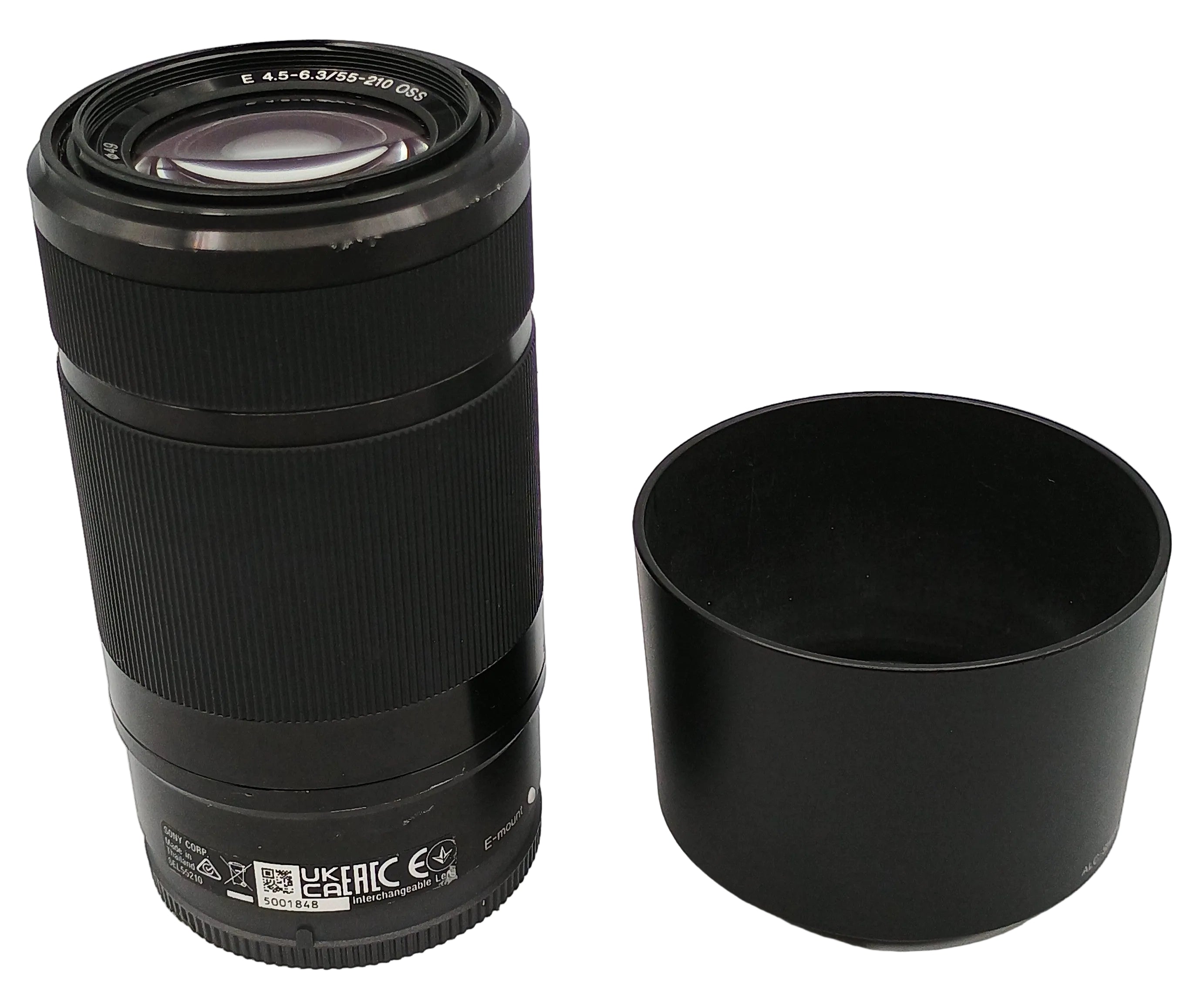 USED Sony 55-210mm F4.5-6.3 OSS E-Mount Lens (Black)
