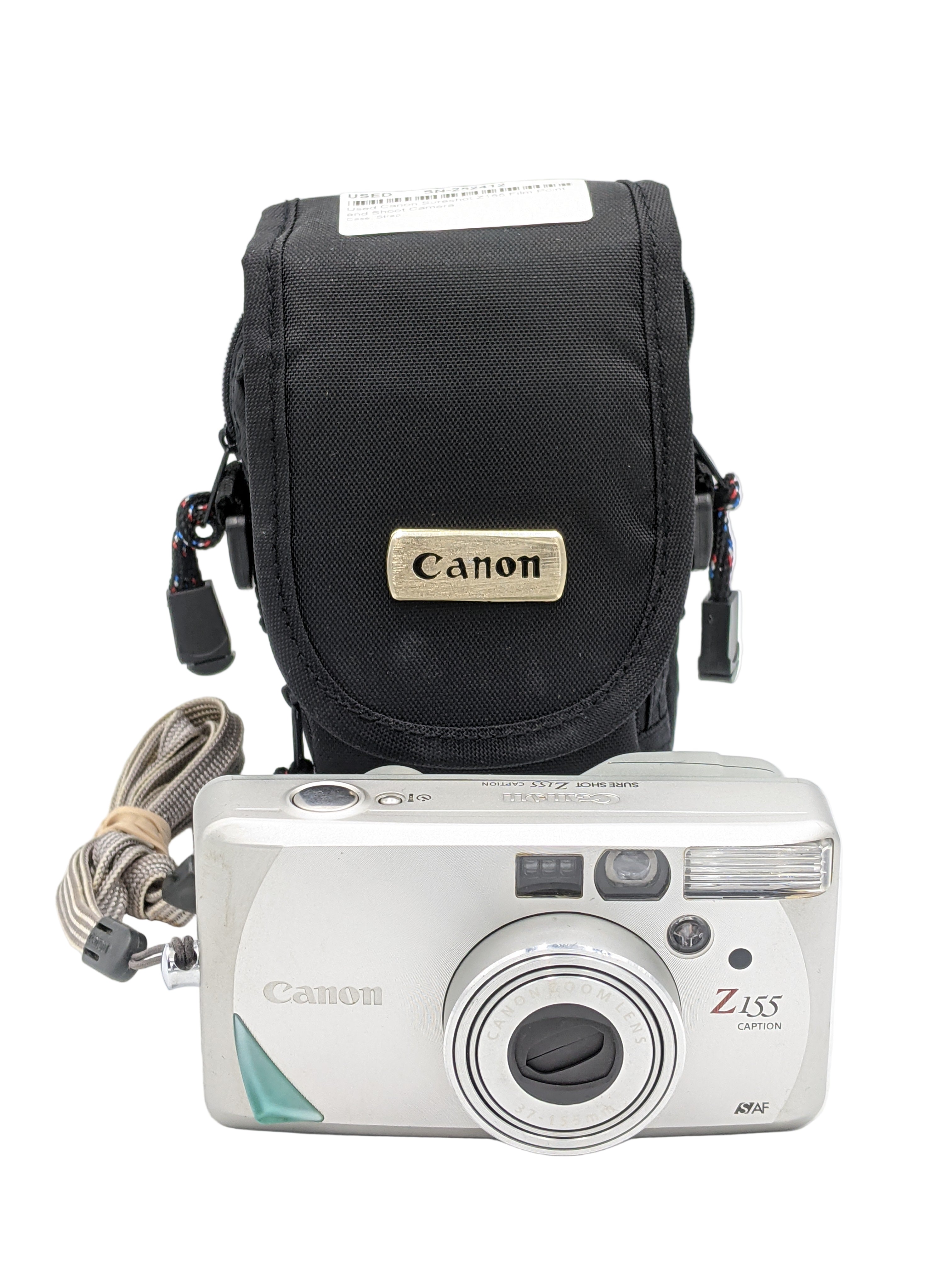 Used Canon Sureshot Z155 Film Point and Shoot Camera