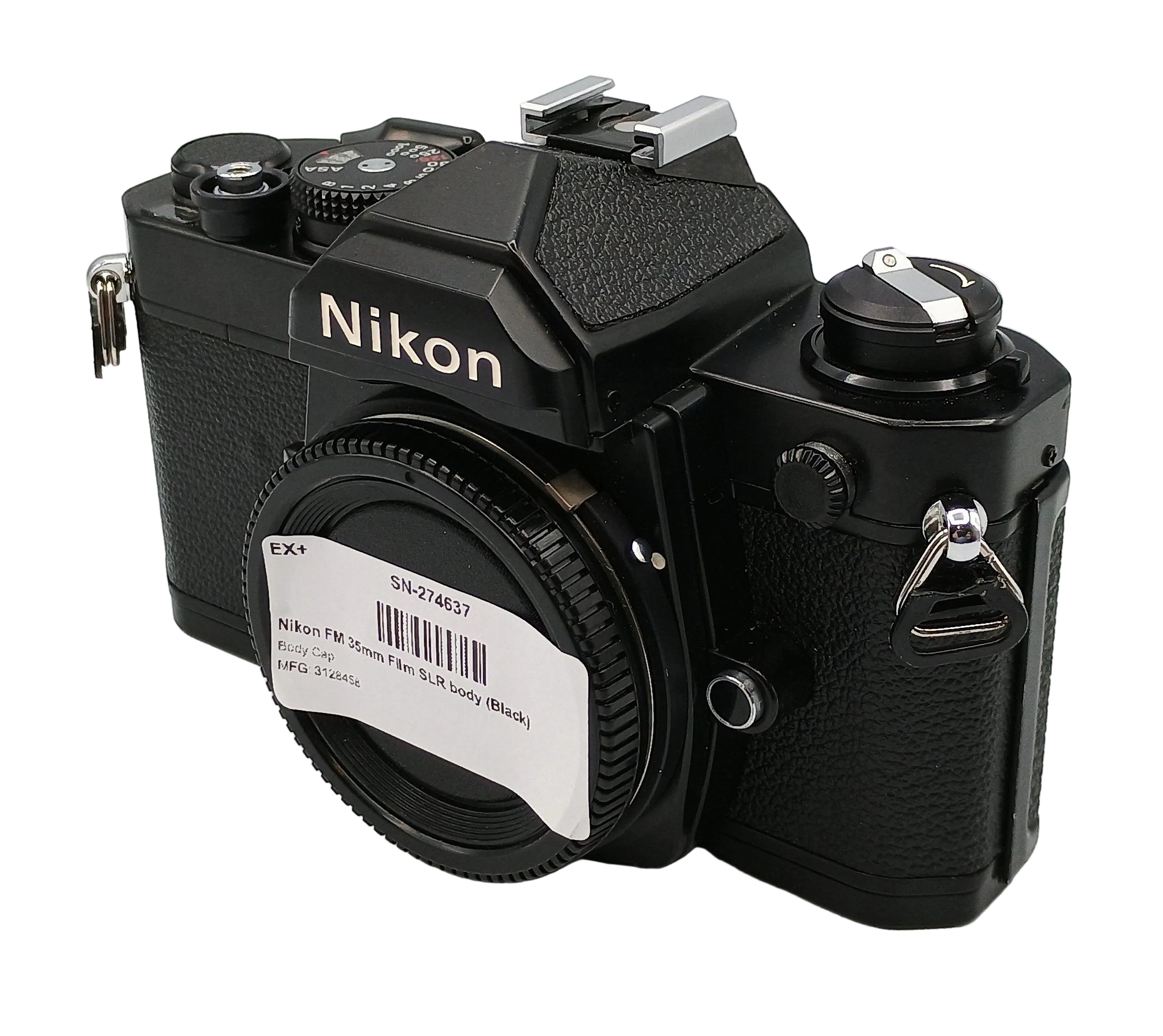 Nikon FM 35mm Film SLR body (Black)