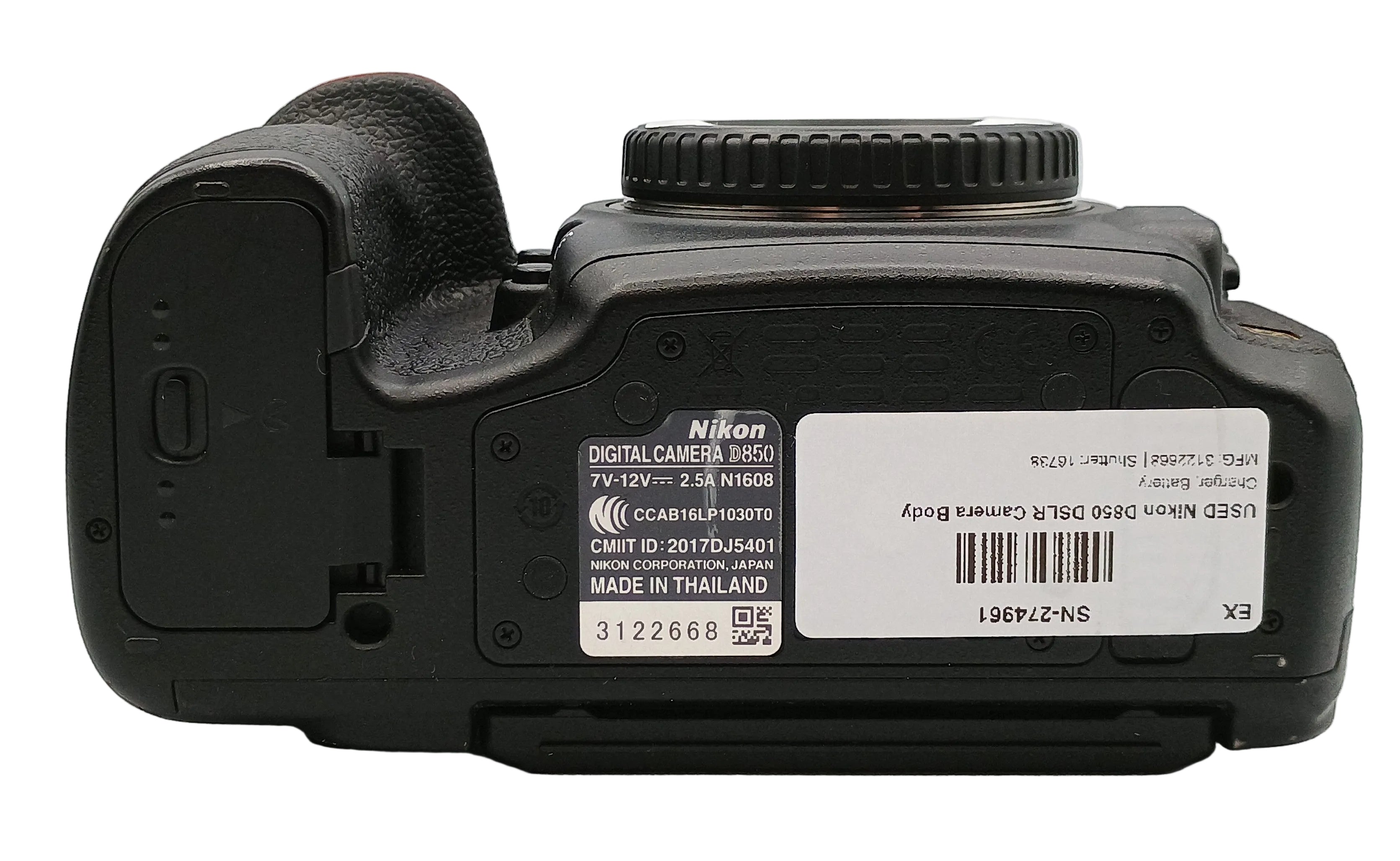 USED Nikon D850 DSLR Camera Body