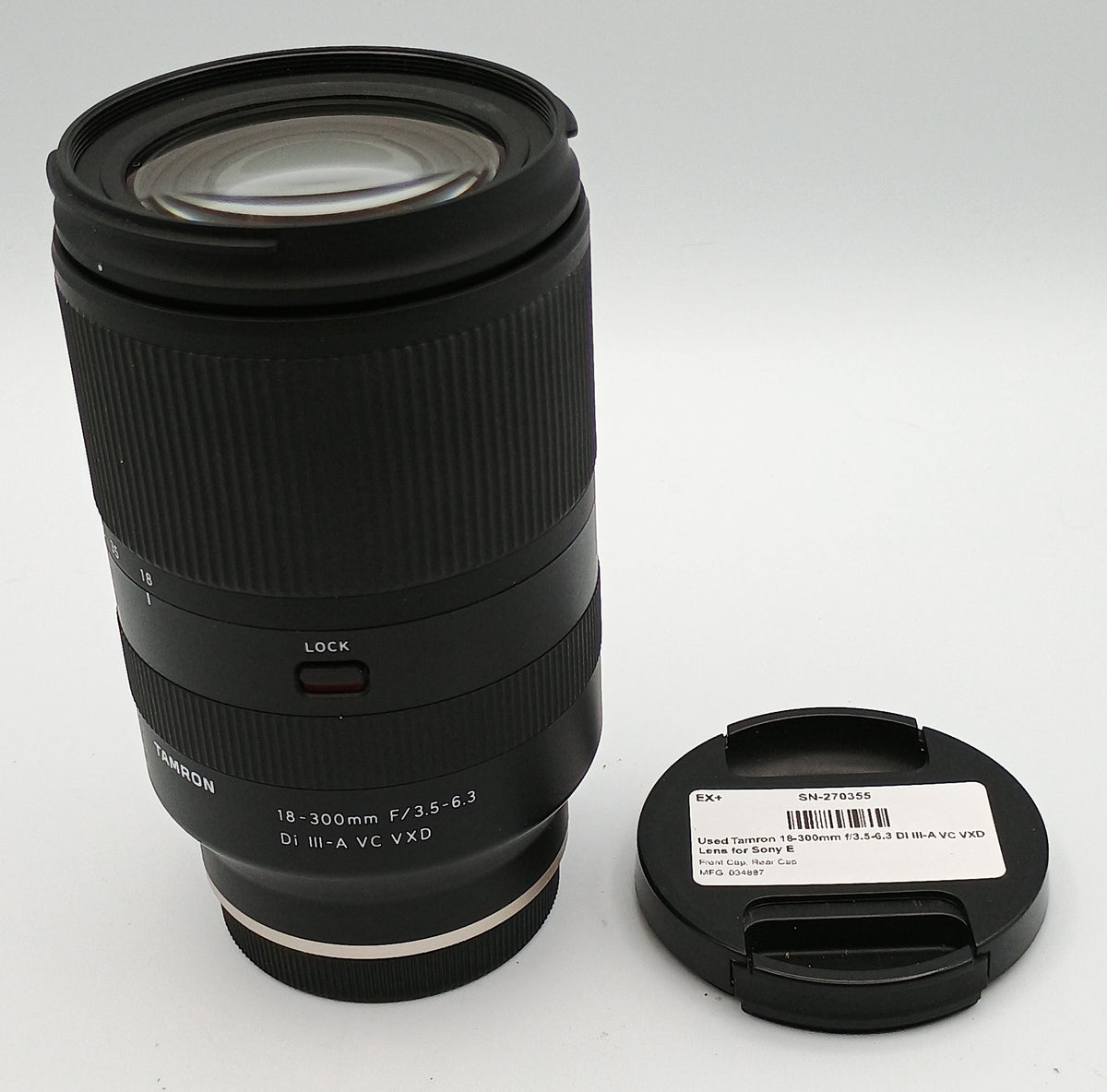 Used Tamron 18-300mm f/3.5-6.3 Di III-A VC VXD Lens for Sony E