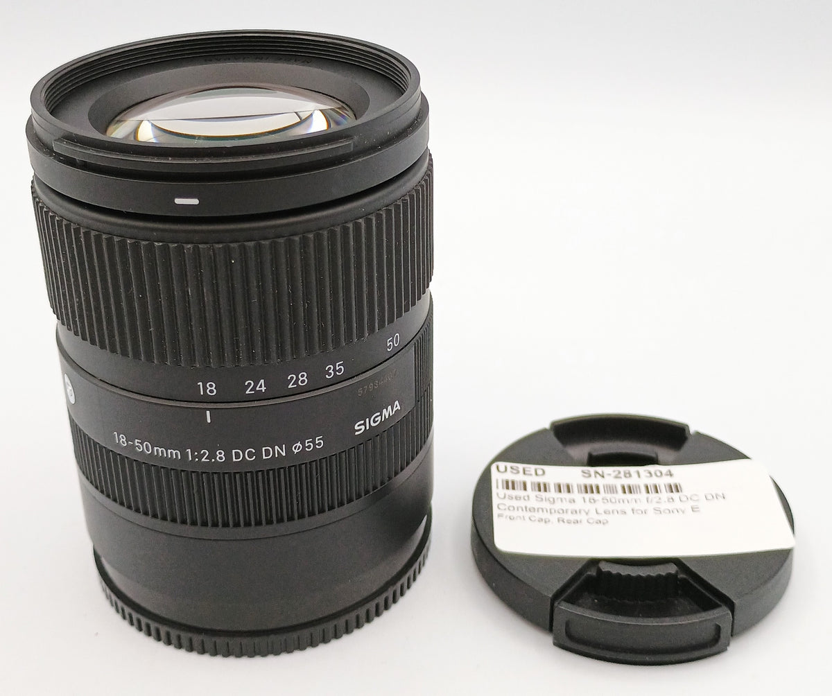 Used Sigma 18-50mm f/2.8 DC DN Contemporary Lens for Sony E