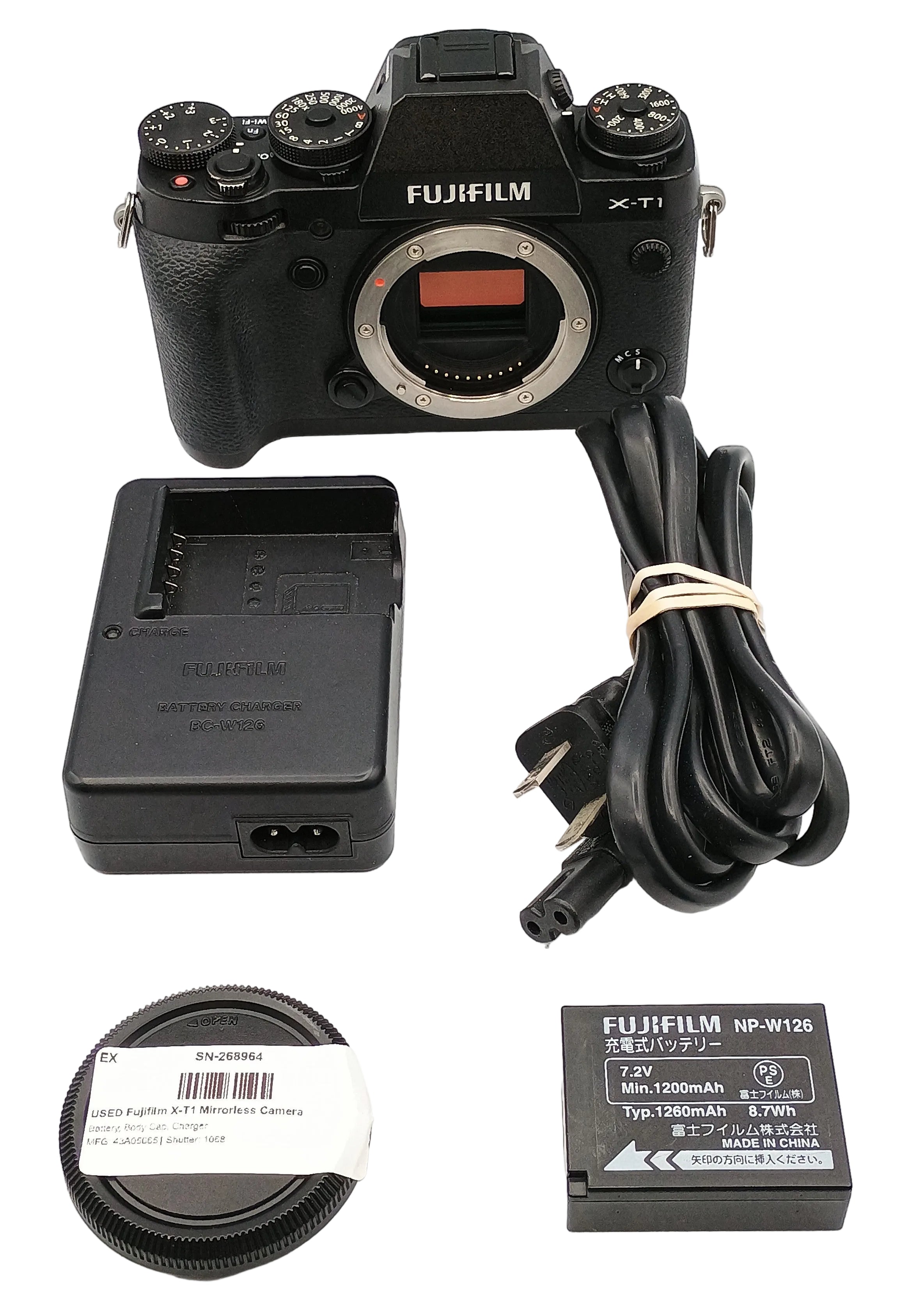 USED Fujifilm X-T1 Mirrorless Camera