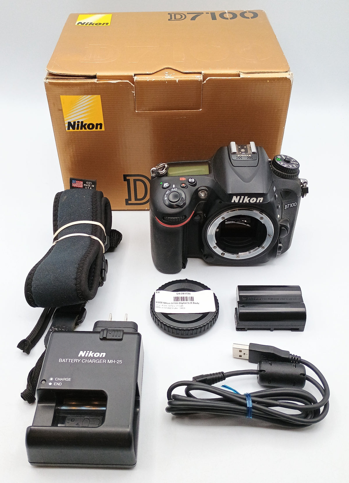 USED Nikon D7100 Digital SLR Body