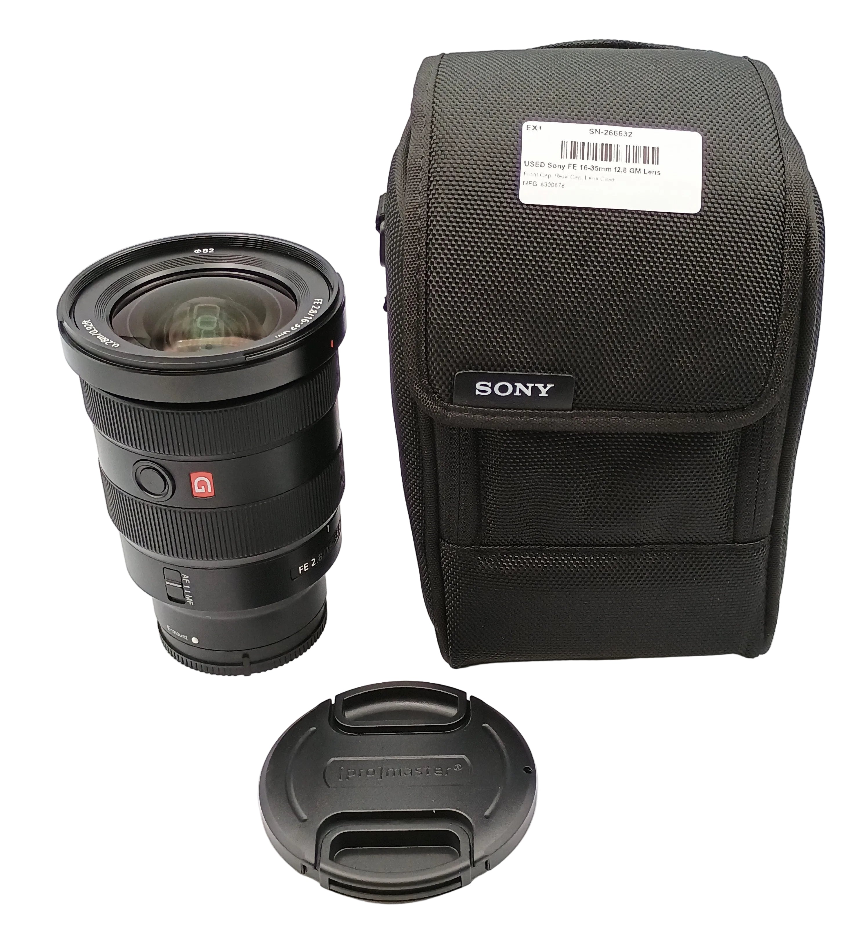 USED Sony FE 16-35mm f2.8 GM Lens