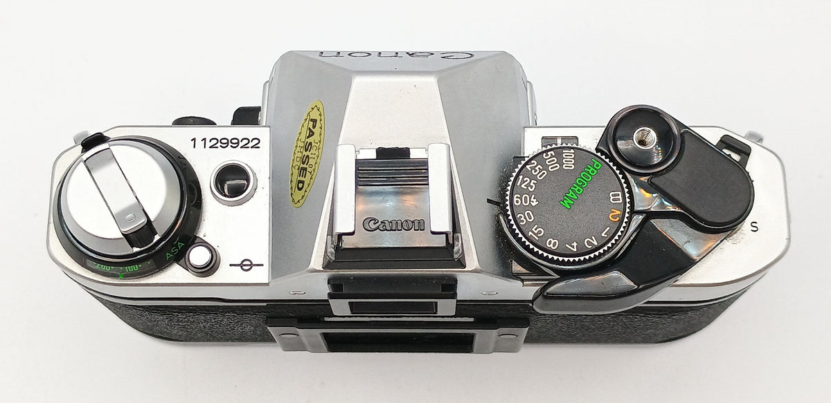 Used Canon AE-1 Program with 50mm f1.8 Lens
