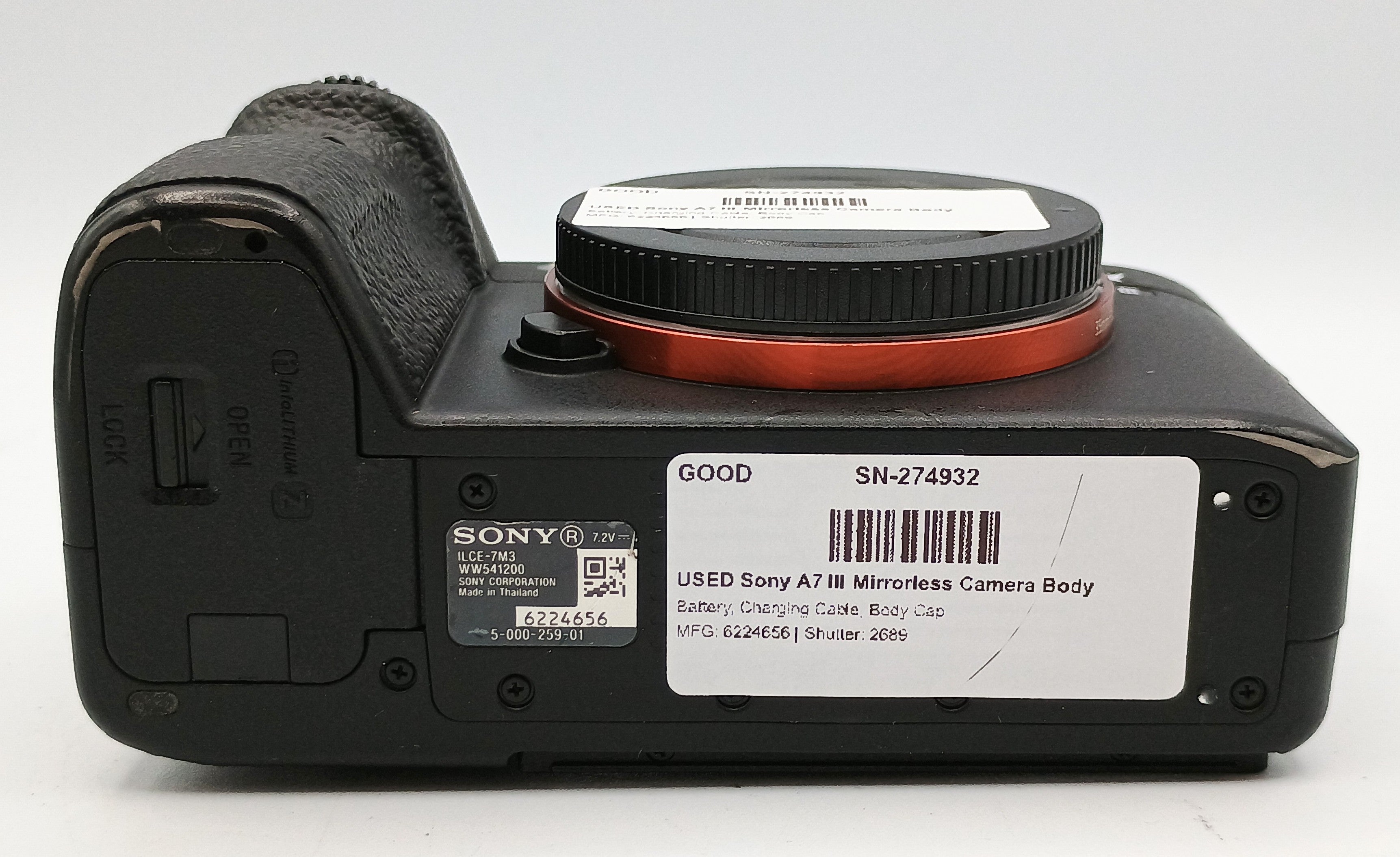 USED Sony A7 III Mirrorless Camera Body