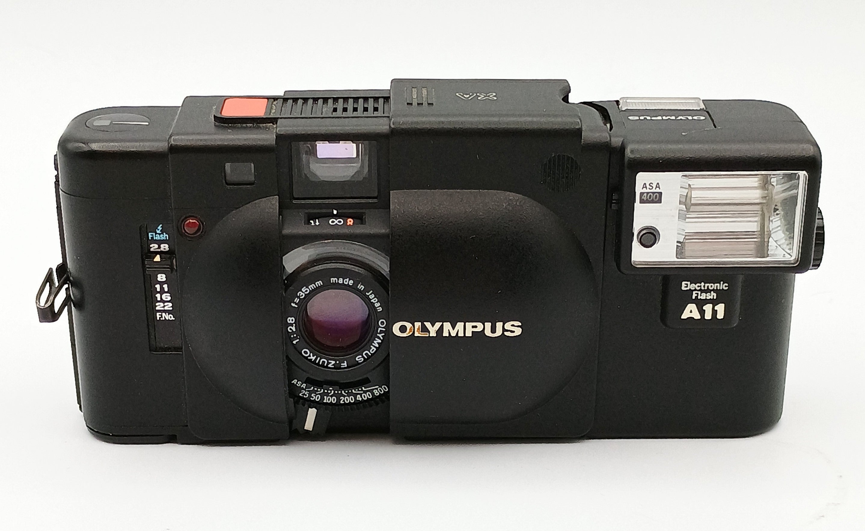 USED Olympus XA Film Camera w/ A11 Flash