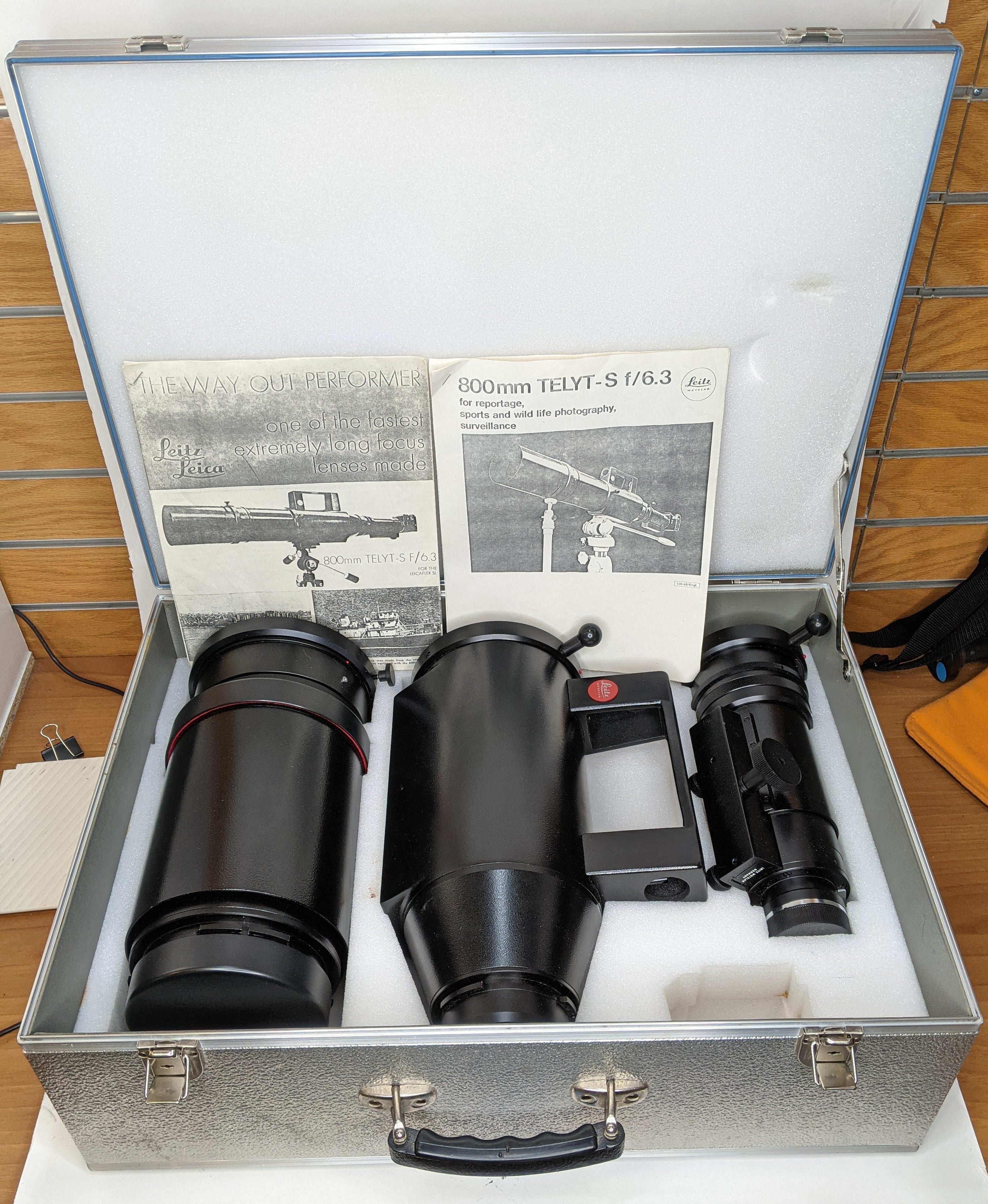 USED Leica Telyt-S 800mm F/6.3 Lens (R Mount)