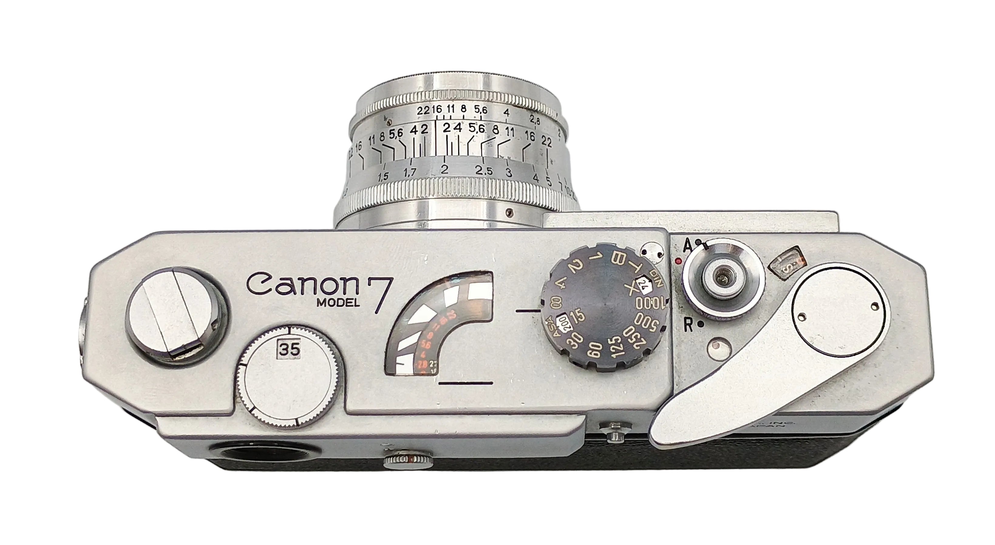 Used Canon Model 7 Rangefinder w/Jupiter 50 f2