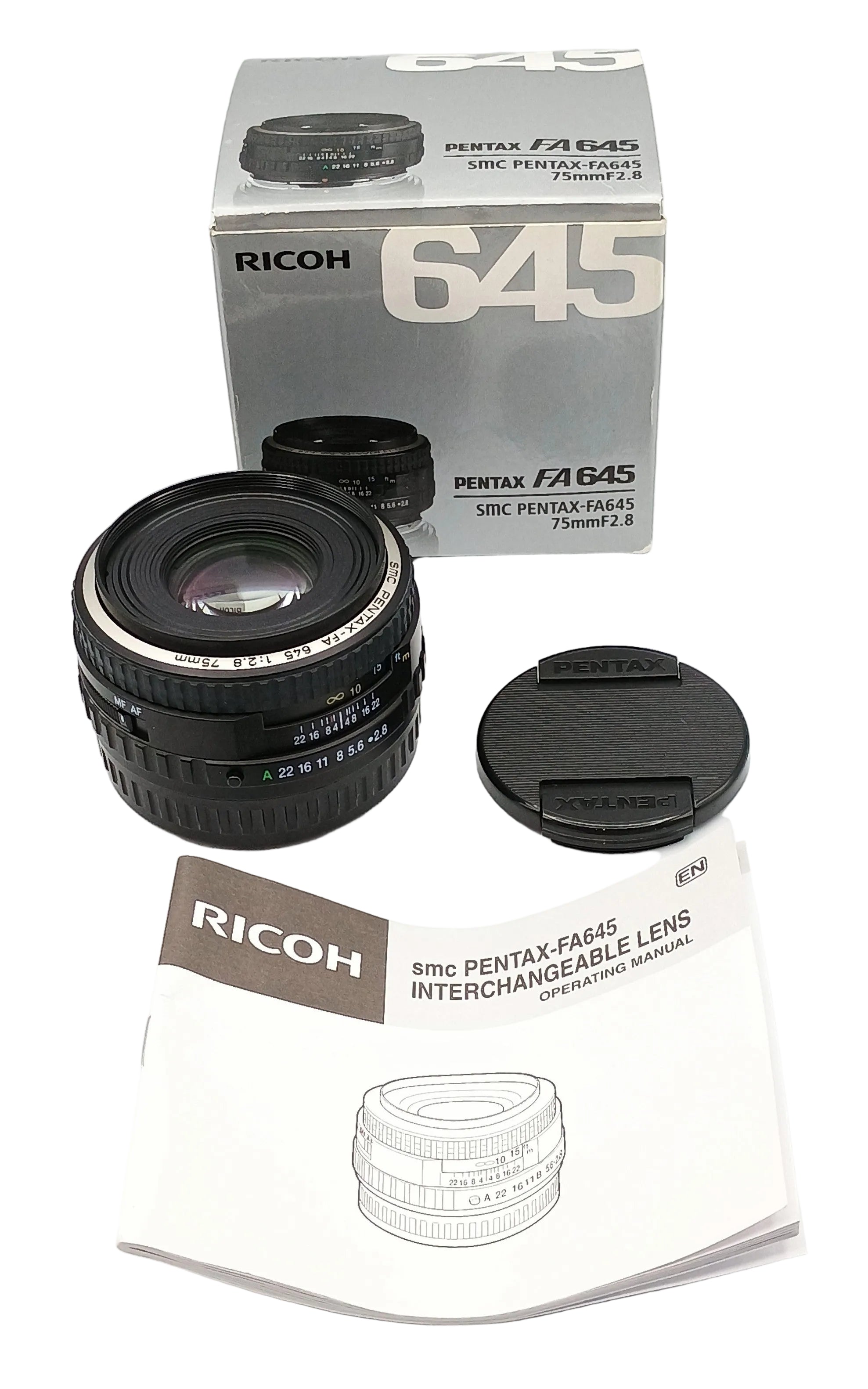 USED Pentax FA 75mm f2.8 SMC for 645