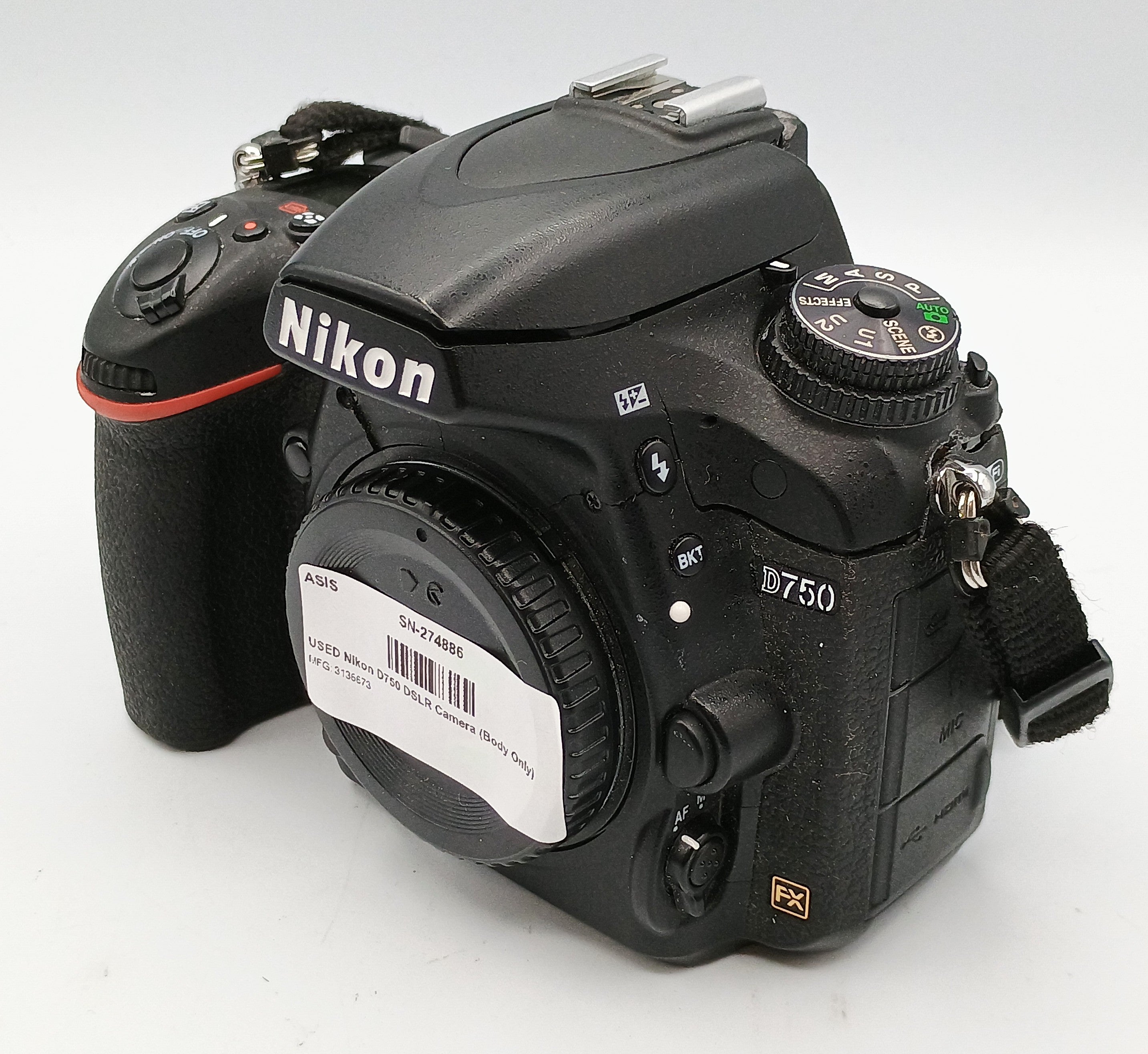 USED Nikon D750 DSLR Camera (Body Only)