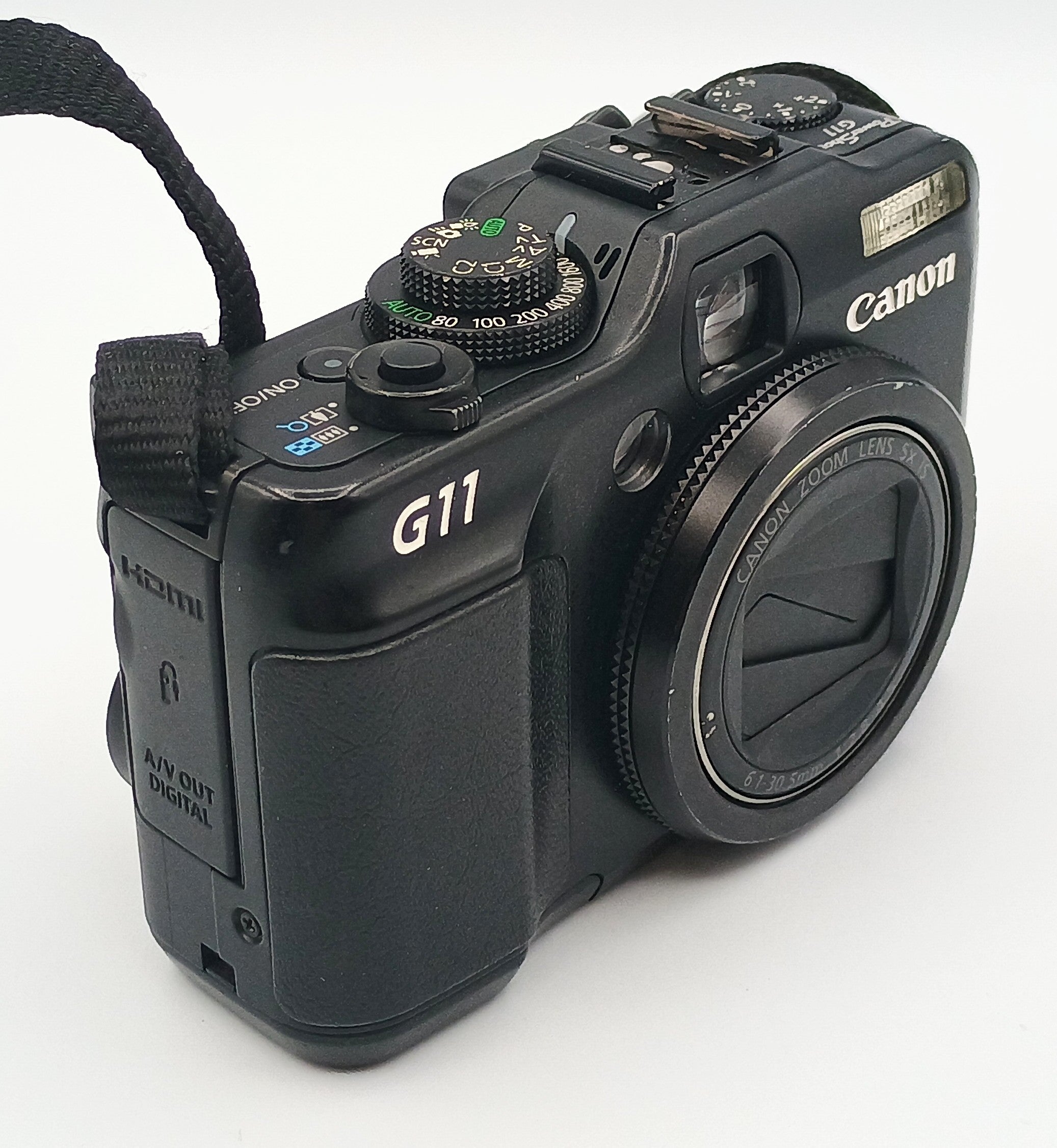 Used Canon Powershot G11 Digital Point and Shoot Camera